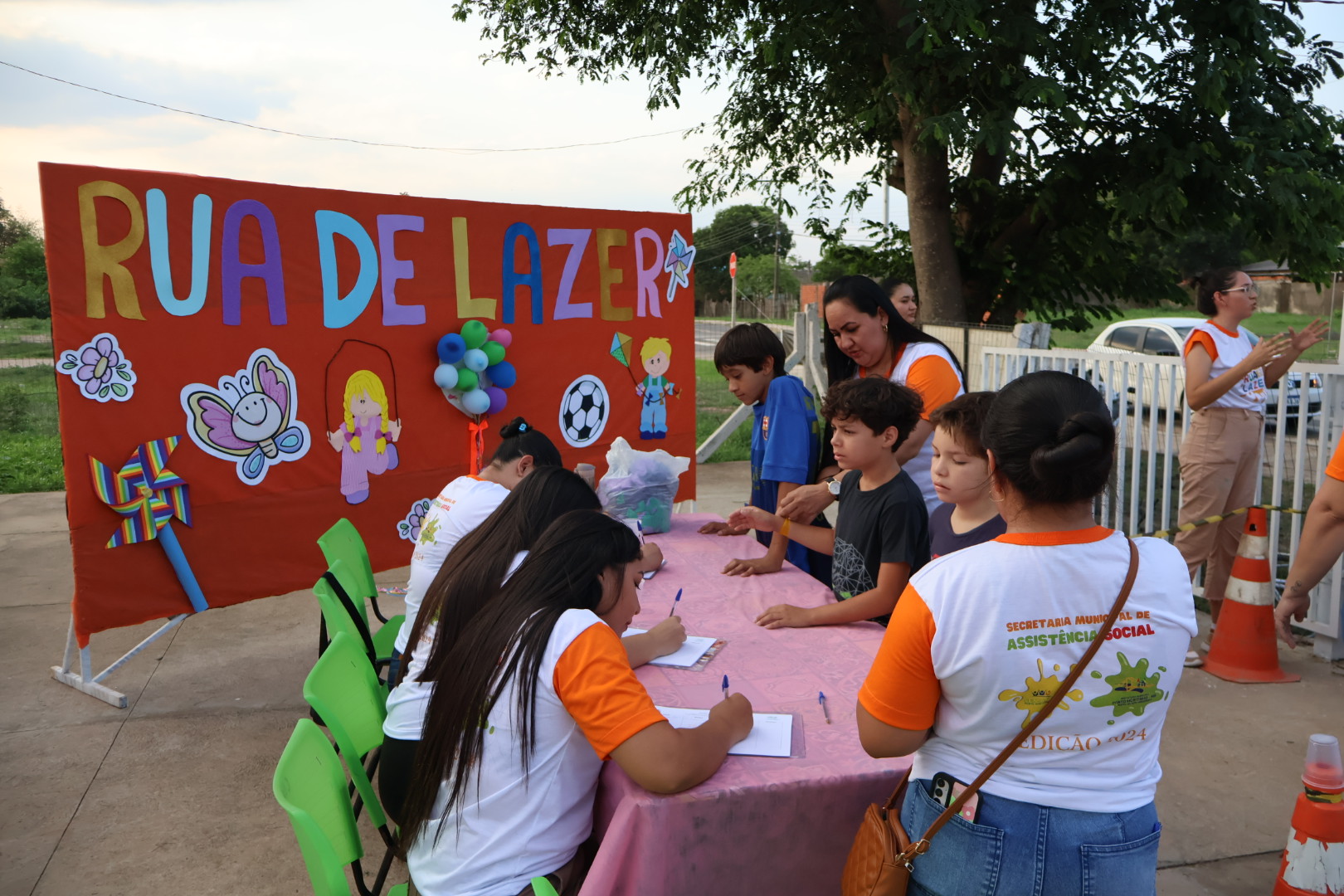 A Primeira Edição de 2024 do Projeto Rua de Lazer foi um Sucesso no Bairro Caacupê!