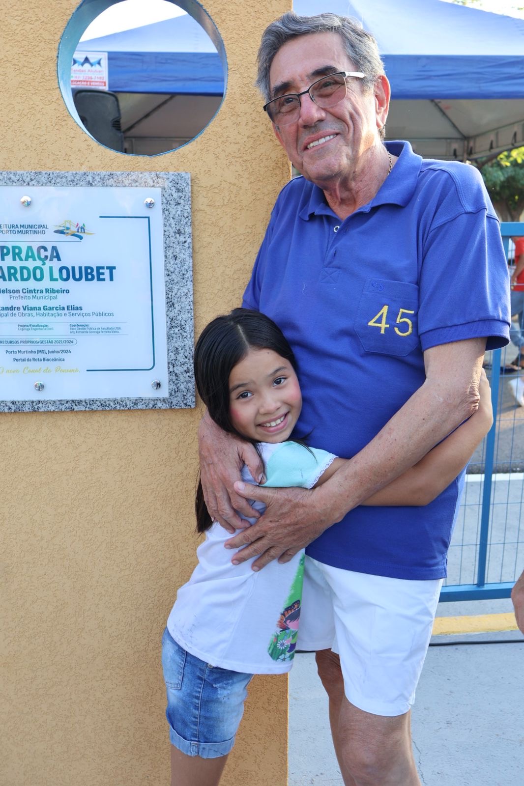 Inauguração da Praça Bernardo Loubet