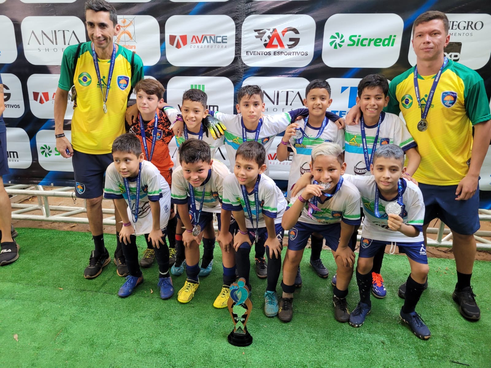 Escola de Futebol Murtinho City representa Porto Murtinho na Iberleague - MS 2024