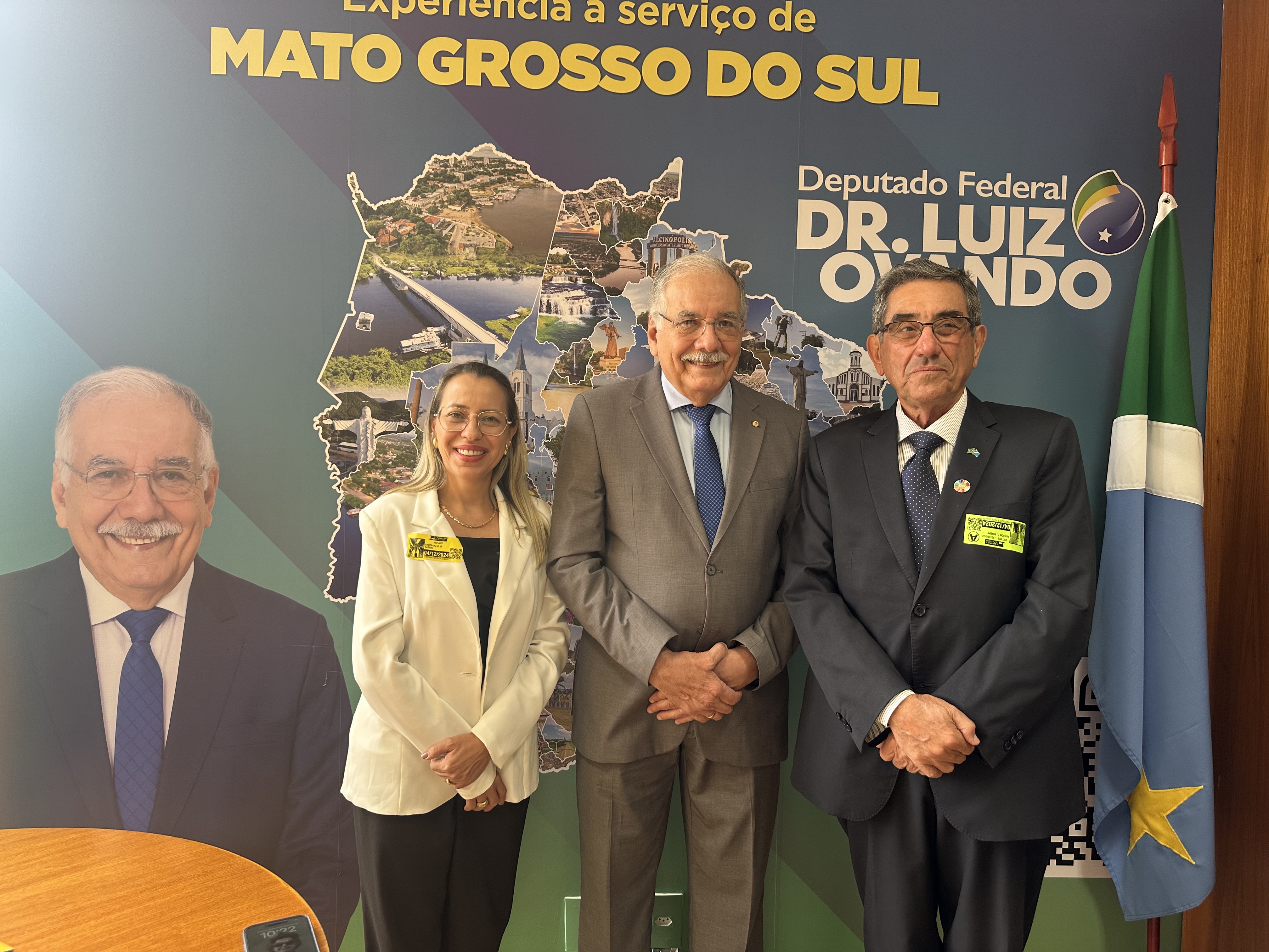 Prefeito Nelson Cintra busca novos investimentos para Porto Murtinho em agendas em Brasília