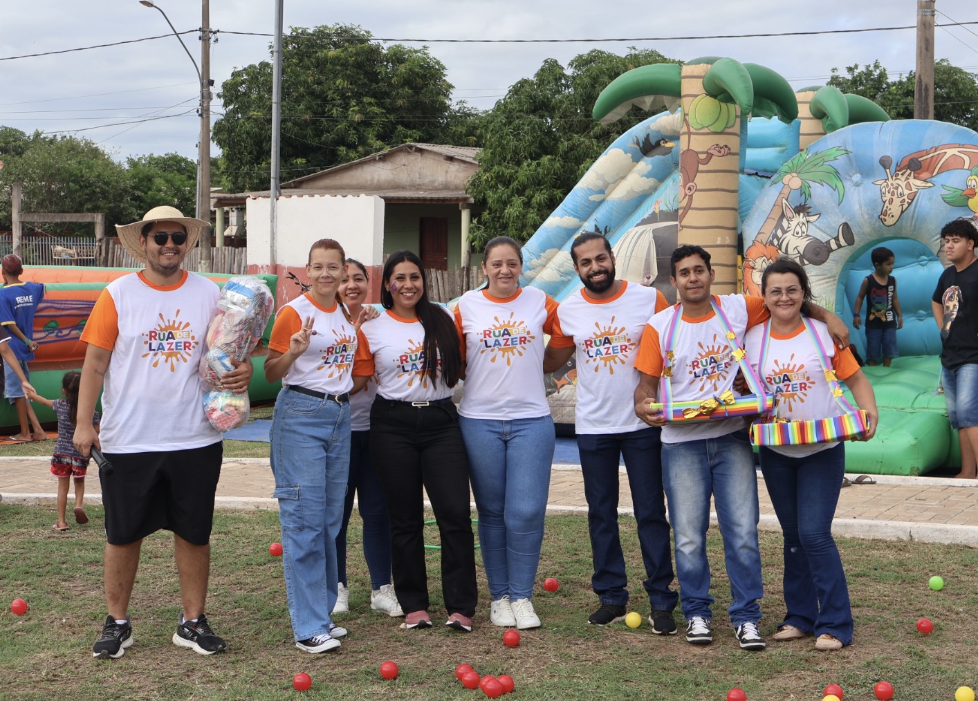 Rua de Lazer 2024 agita o bairro Salim Cafure com diversão para toda a família