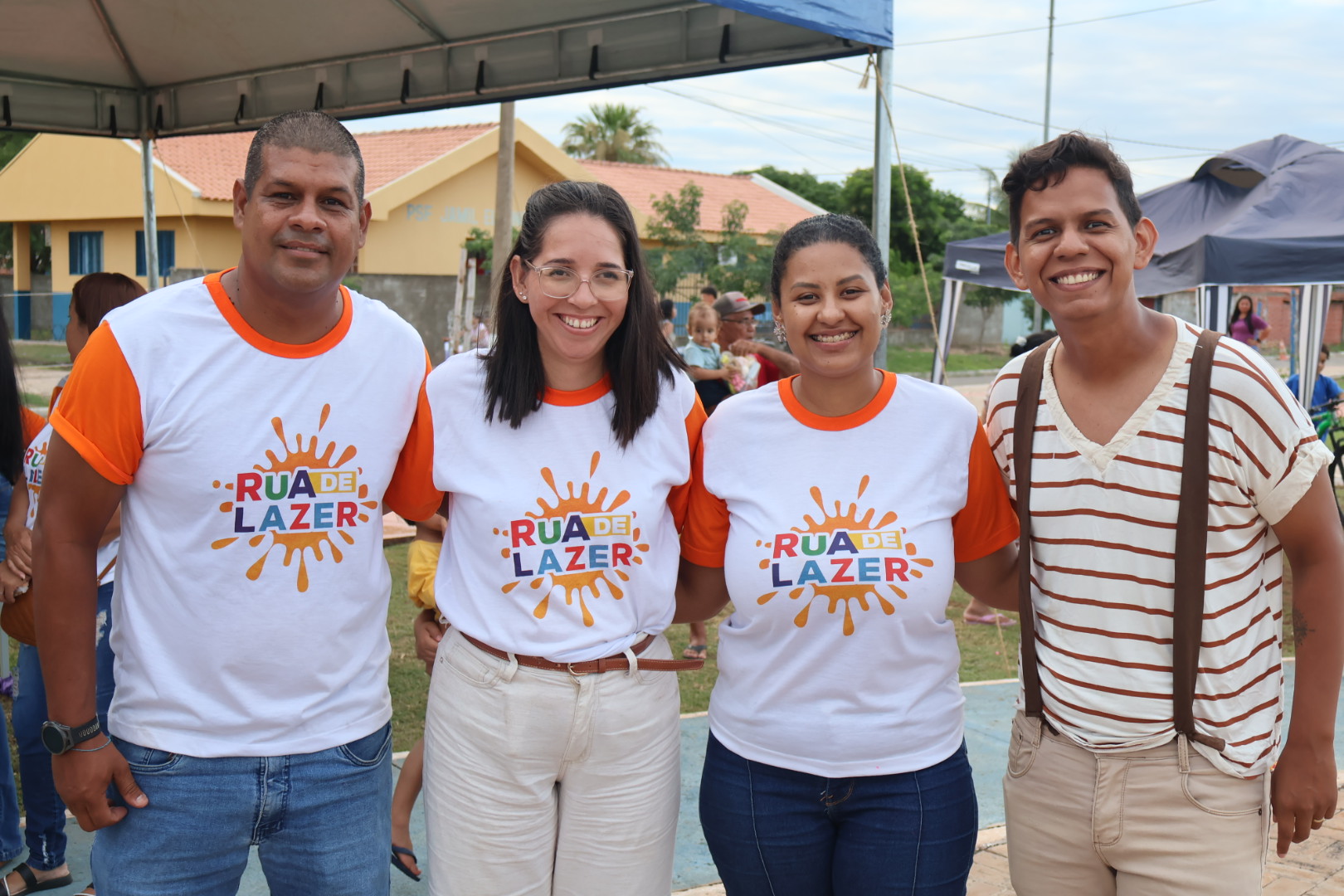 Rua de Lazer 2024 agita o bairro Salim Cafure com diversão para toda a família