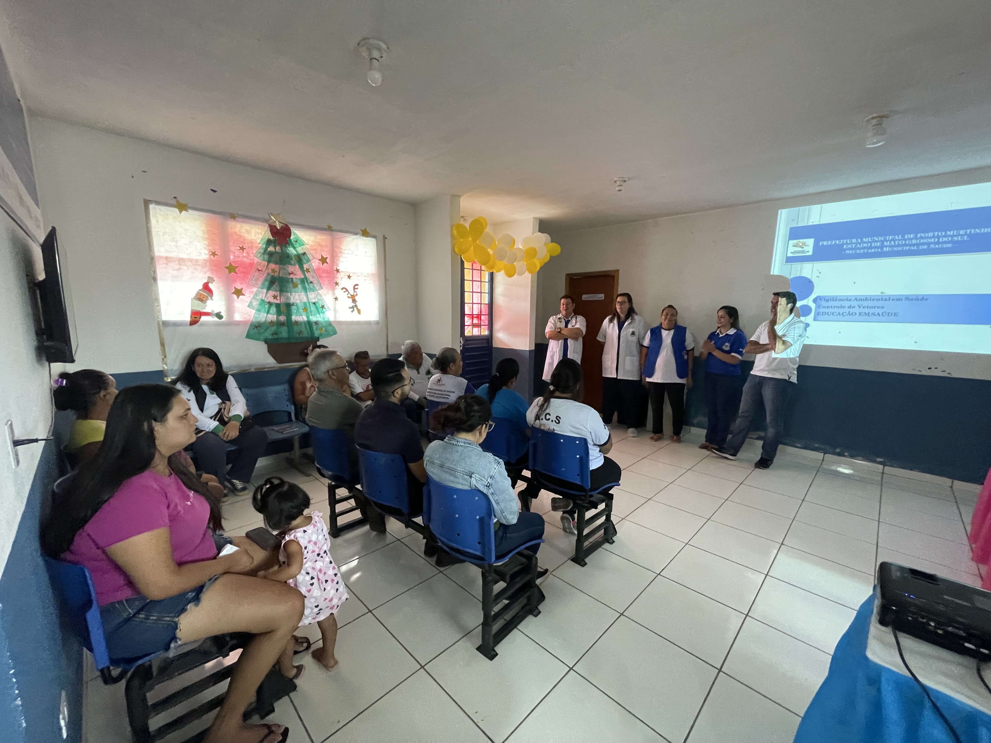 UBS Eleonor Jamil Garcia Promove Palestra Sobre Arboviroses e Reforça Importância da Vacinação Contra Dengue