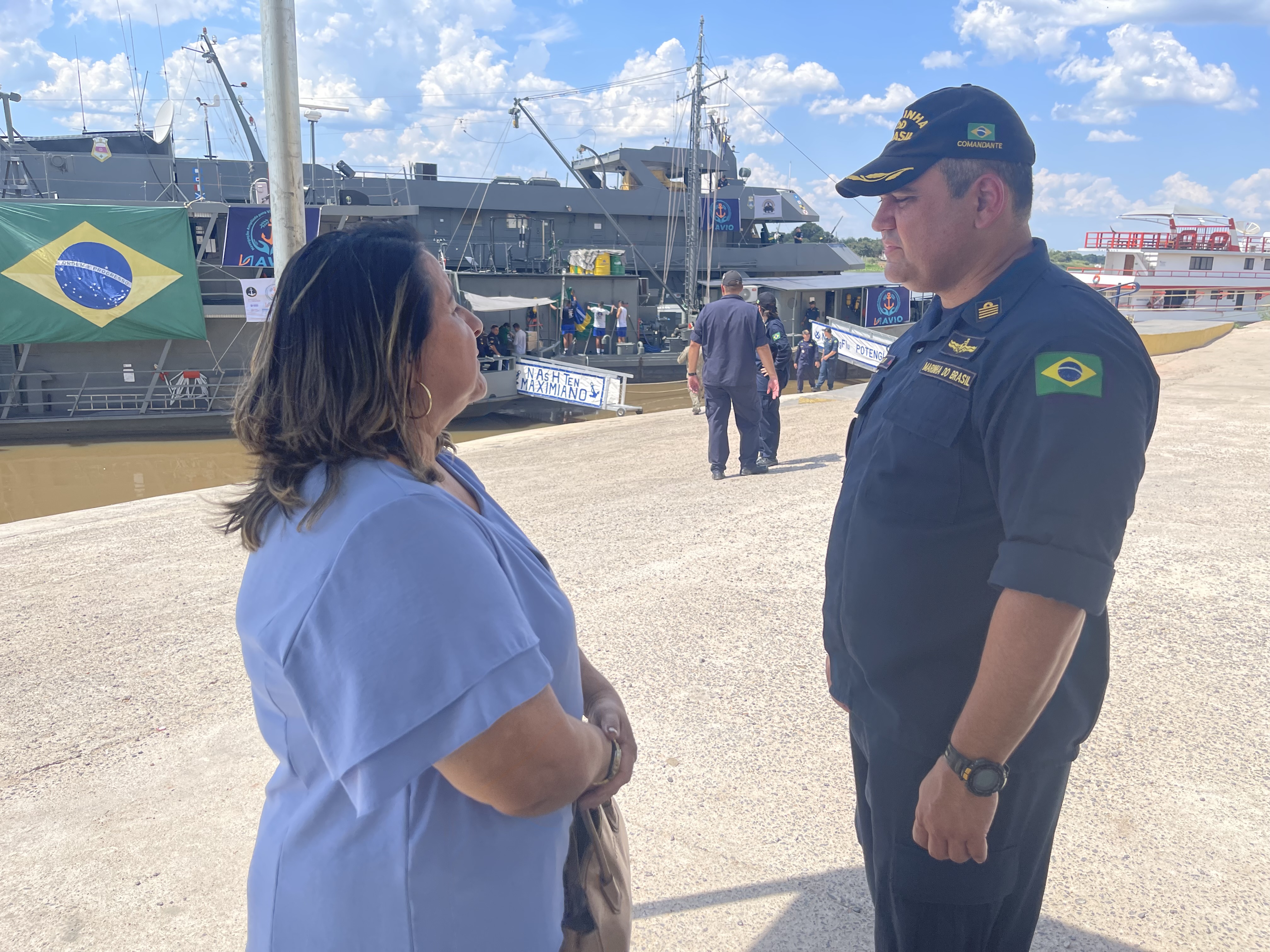 Ação de Saúde em Porto Murtinho reúne esforços da Marinha, Prefeitura, Fiocruz e Estado