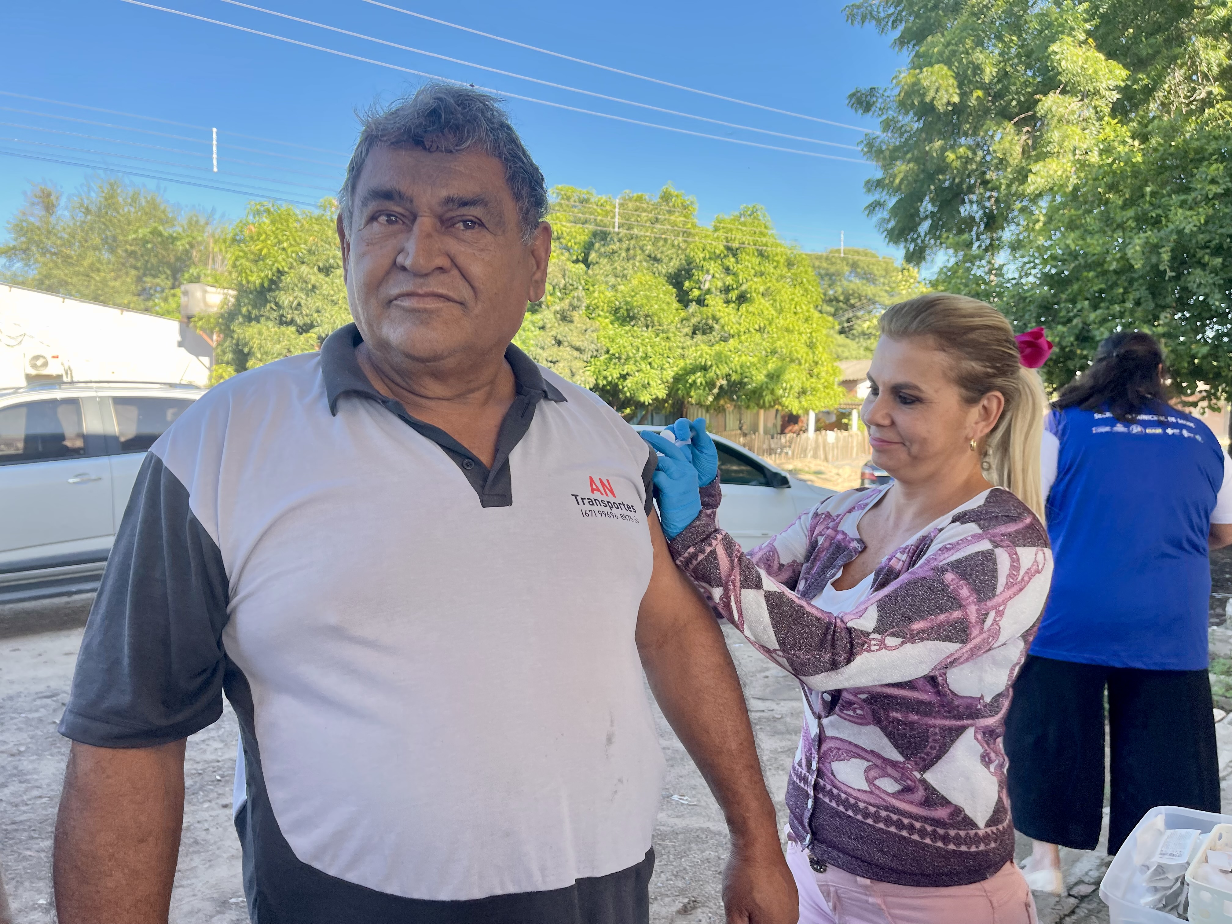 Abril Verde: atendimento de saúde a trabalhadores no Posto Murtinhense. Abril Verde: atendimento de saúde a trabalhadores no Posto Murtinhense.