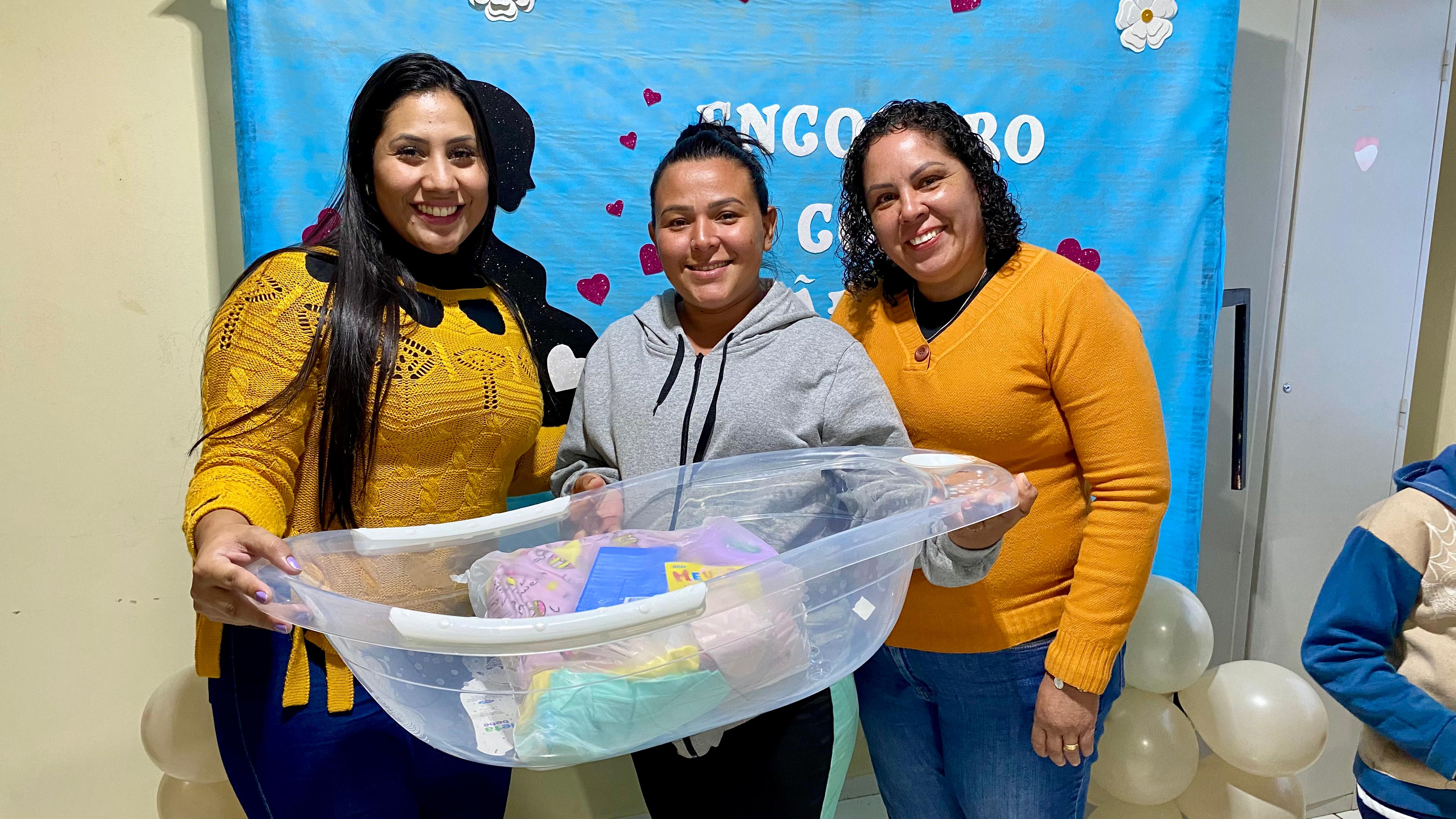 Encontro com mães e gestantes do Programa Criança Feliz aborda temas essenciais de Saúde Encontro com mães e gestantes do Programa Criança Feliz aborda temas essenciais de Saúde