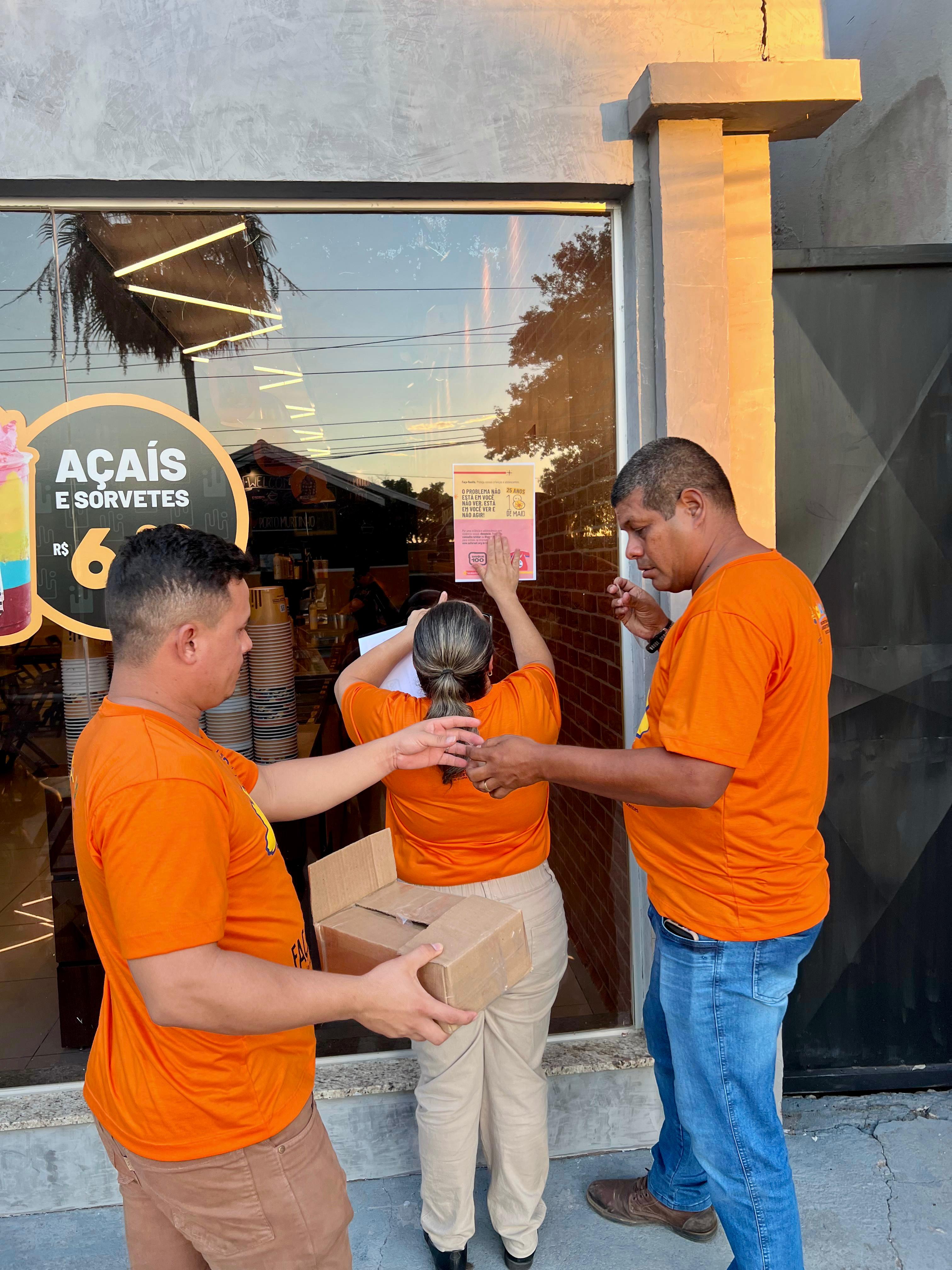 Blitz de Conscientização reforça compromisso com a proteção de crianças e adolescentes em Porto Murtinho Blitz de Conscientização reforça compromisso com a proteção de crianças e adolescentes em Porto Murtinho