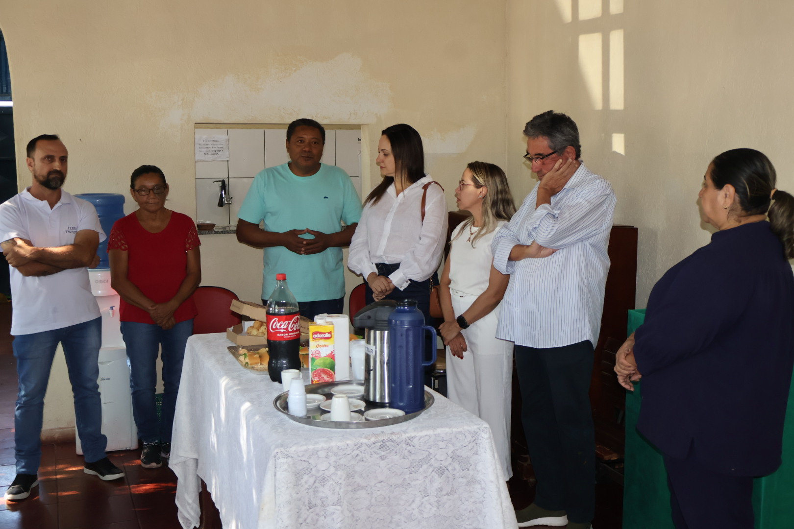 Prefeito Nelson Cintra e vice-prefeita Dra. Andreara Castro visitam secretarias em homenagem ao Dia do Trabalhador Prefeito Nelson Cintra e vice-prefeita Dra. Andreara Castro visitam secretarias em homenagem ao Dia do Trabalhador