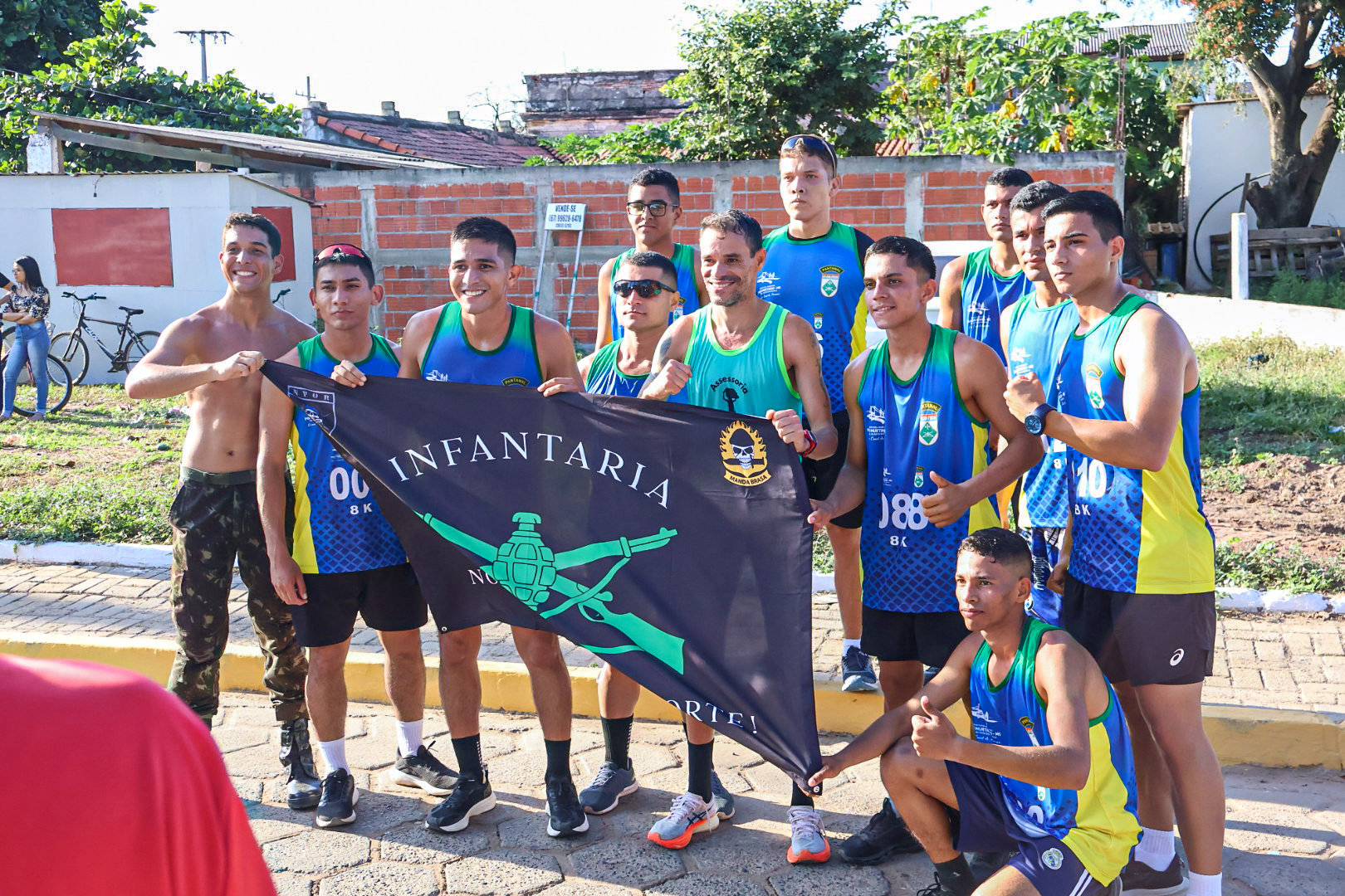CORRIDA DA INFANTARIA MOBILIZA MAIS DE 100 ATLETAS EM PORTO MURTINHO E CONTA COM PRESENÇA DE FRANCK CALDEIRA CORRIDA DA INFANTARIA MOBILIZA MAIS DE 100 ATLETAS EM PORTO MURTINHO E CONTA COM PRESENÇA DE FRANCK CALDEIRA