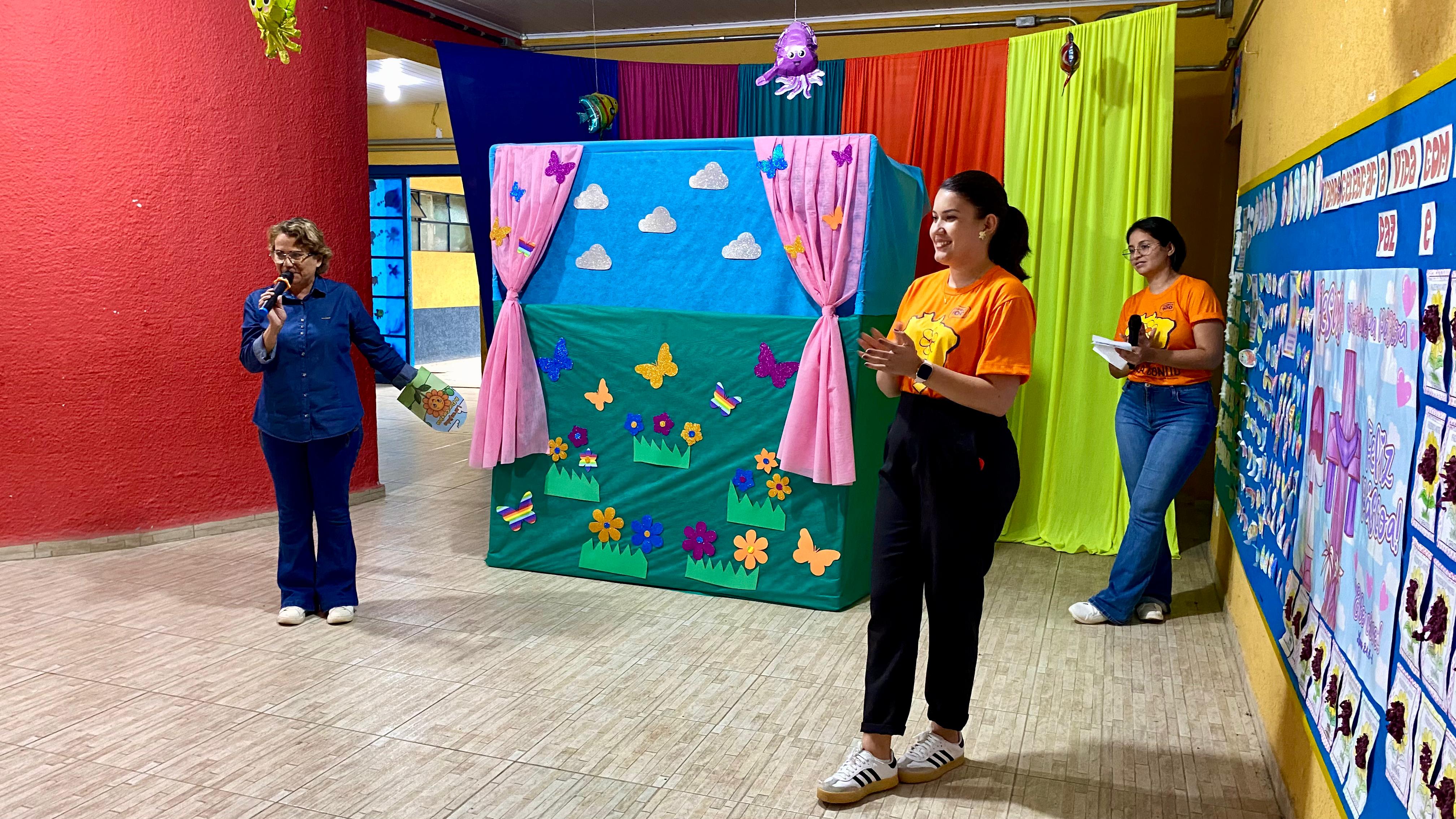Teatro de Fantoches leva mensagem de proteção às crianças na Campanha “Faça Bonito” Teatro de Fantoches leva mensagem de proteção às crianças na Campanha “Faça Bonito”