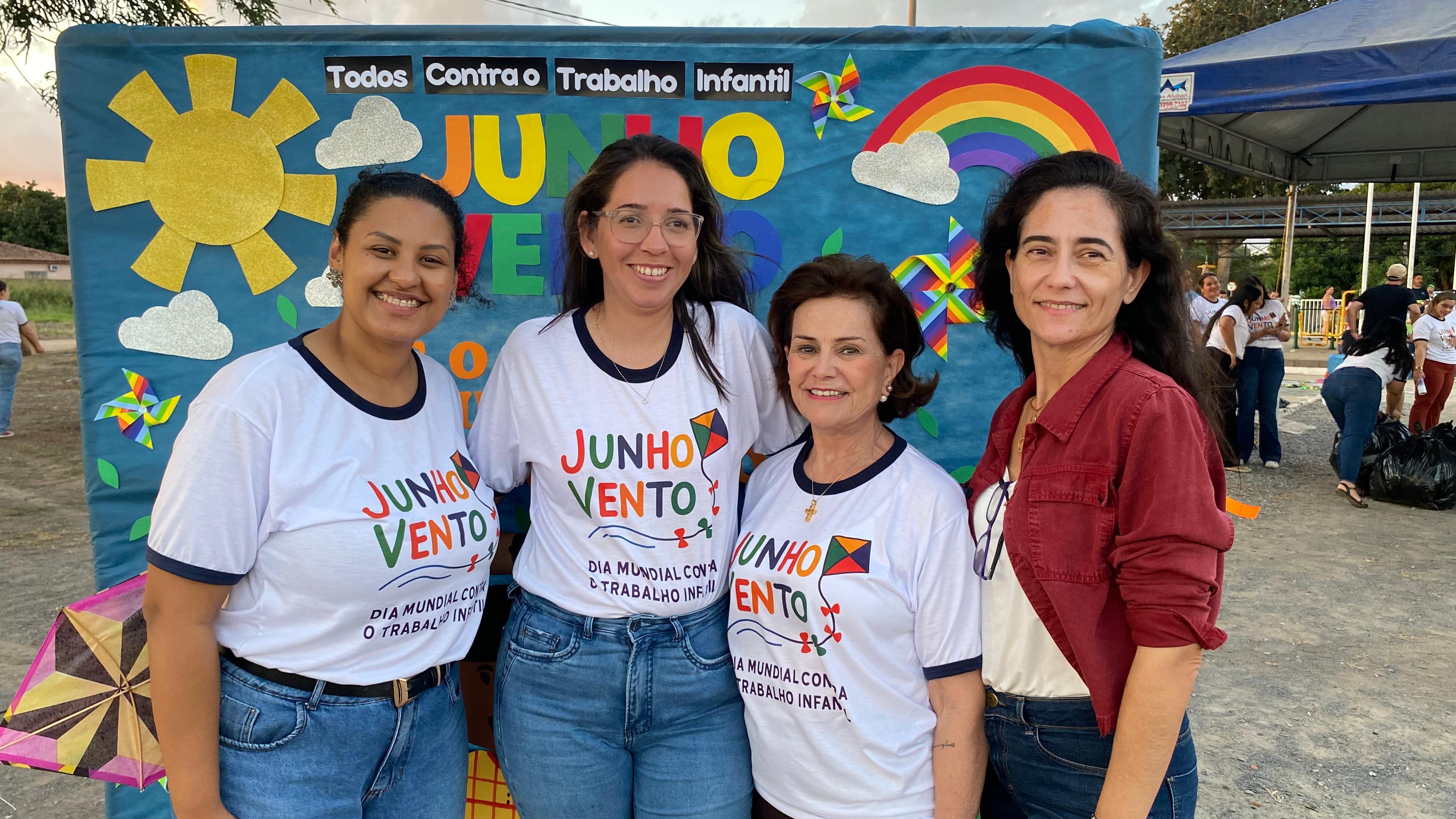 Junho Vento - Secretaria de Assistência Social realiza oficina de pipas em alusão ao Dia Mundial contra o Trabalho Infantil Junho Vento - Secretaria de Assistência Social realiza oficina de pipas em alusão ao Dia Mundial contra o Trabalho Infantil