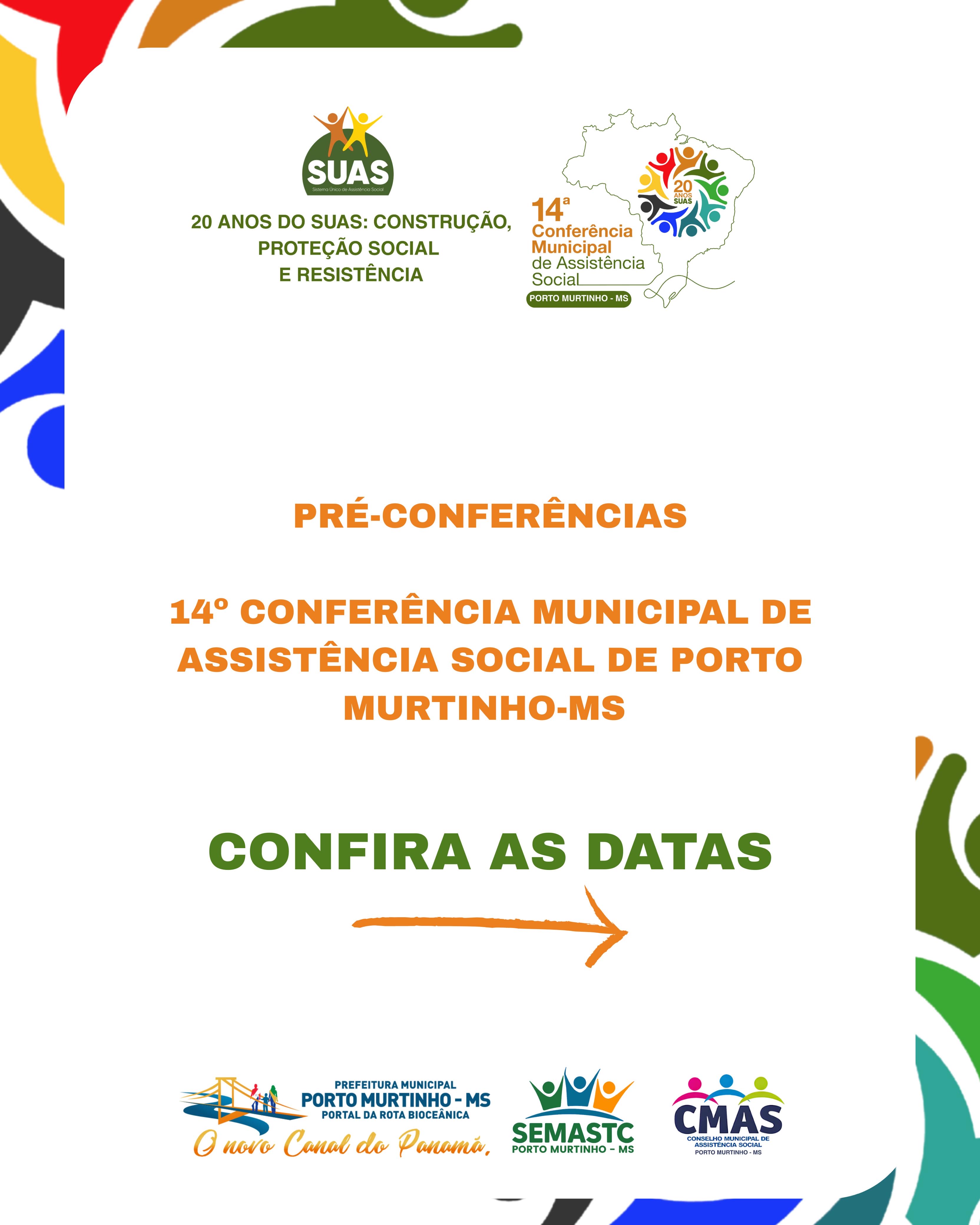 Porto Murtinho realiza Pré-Conferências e anuncia a 14ª Conferência Municipal de Assistência Social Porto Murtinho realiza Pré-Conferências e anuncia a 14ª Conferência Municipal de Assistência Social