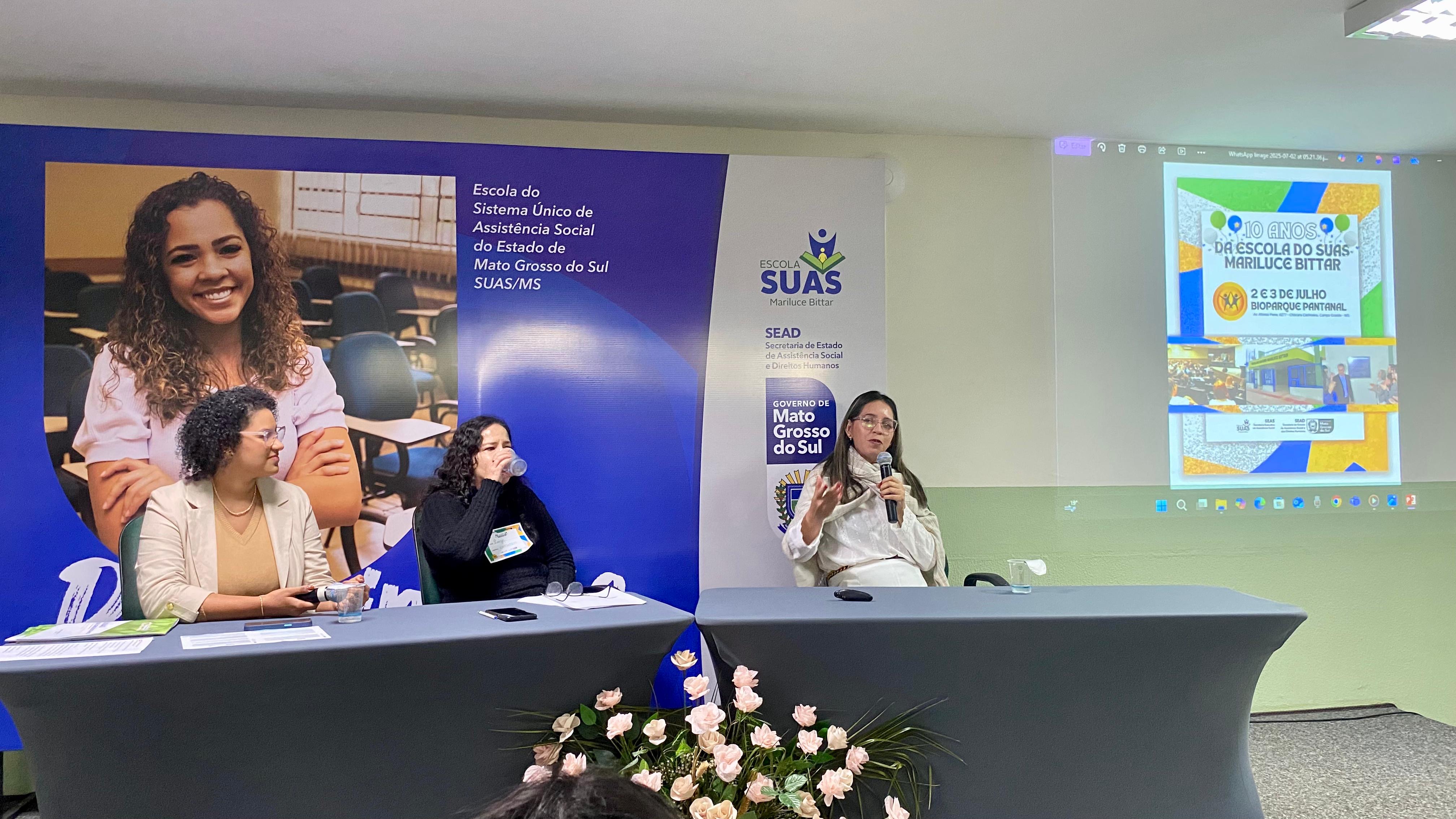 Porto Murtinho apresenta suas boas práticas durante evento de 10 anos da Escola do SUAS “Mariluce Bittar” Porto Murtinho apresenta suas boas práticas durante evento de 10 anos da Escola do SUAS “Mariluce Bittar”