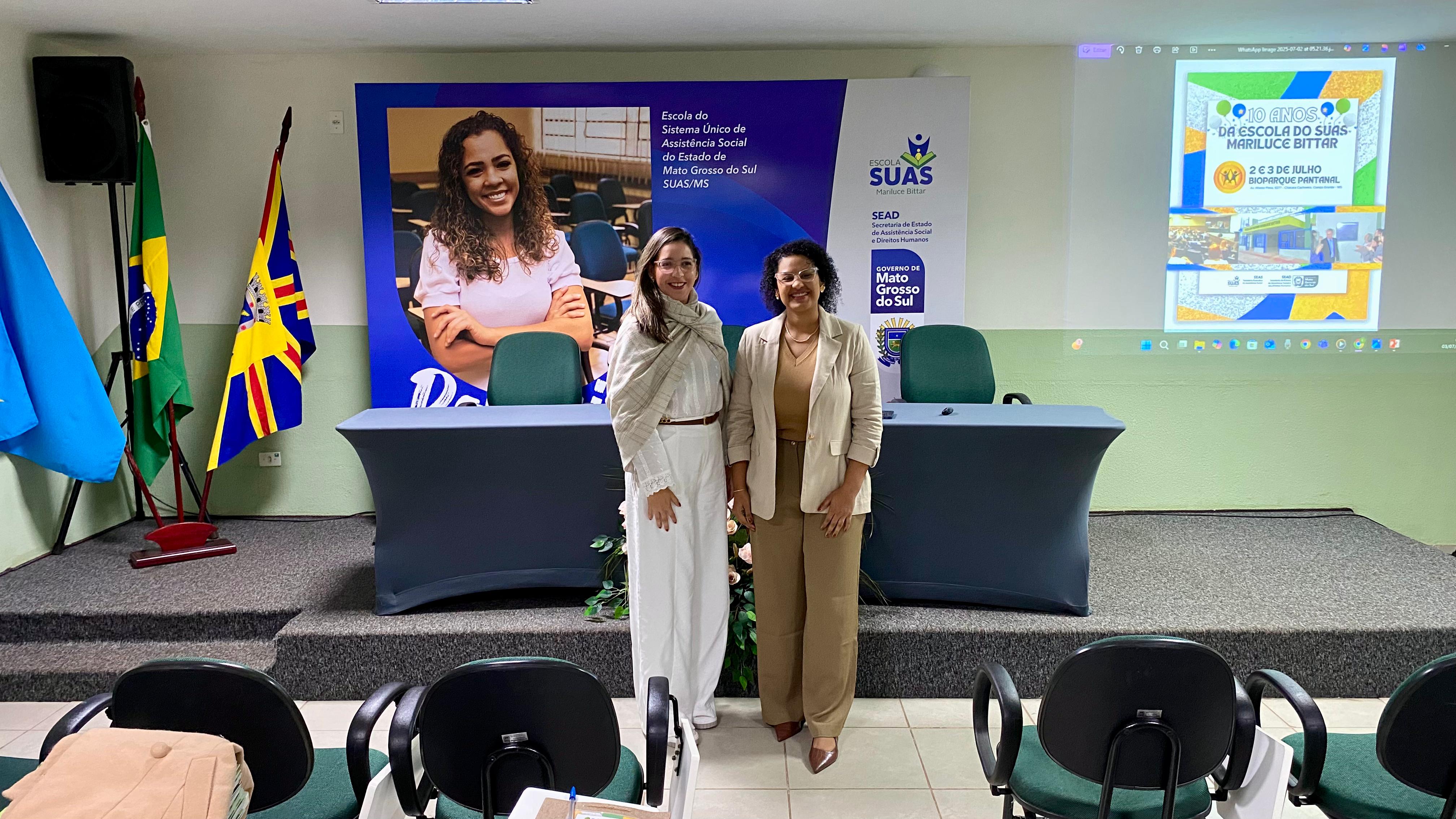Porto Murtinho apresenta suas boas práticas durante evento de 10 anos da Escola do SUAS “Mariluce Bittar” Porto Murtinho apresenta suas boas práticas durante evento de 10 anos da Escola do SUAS “Mariluce Bittar”