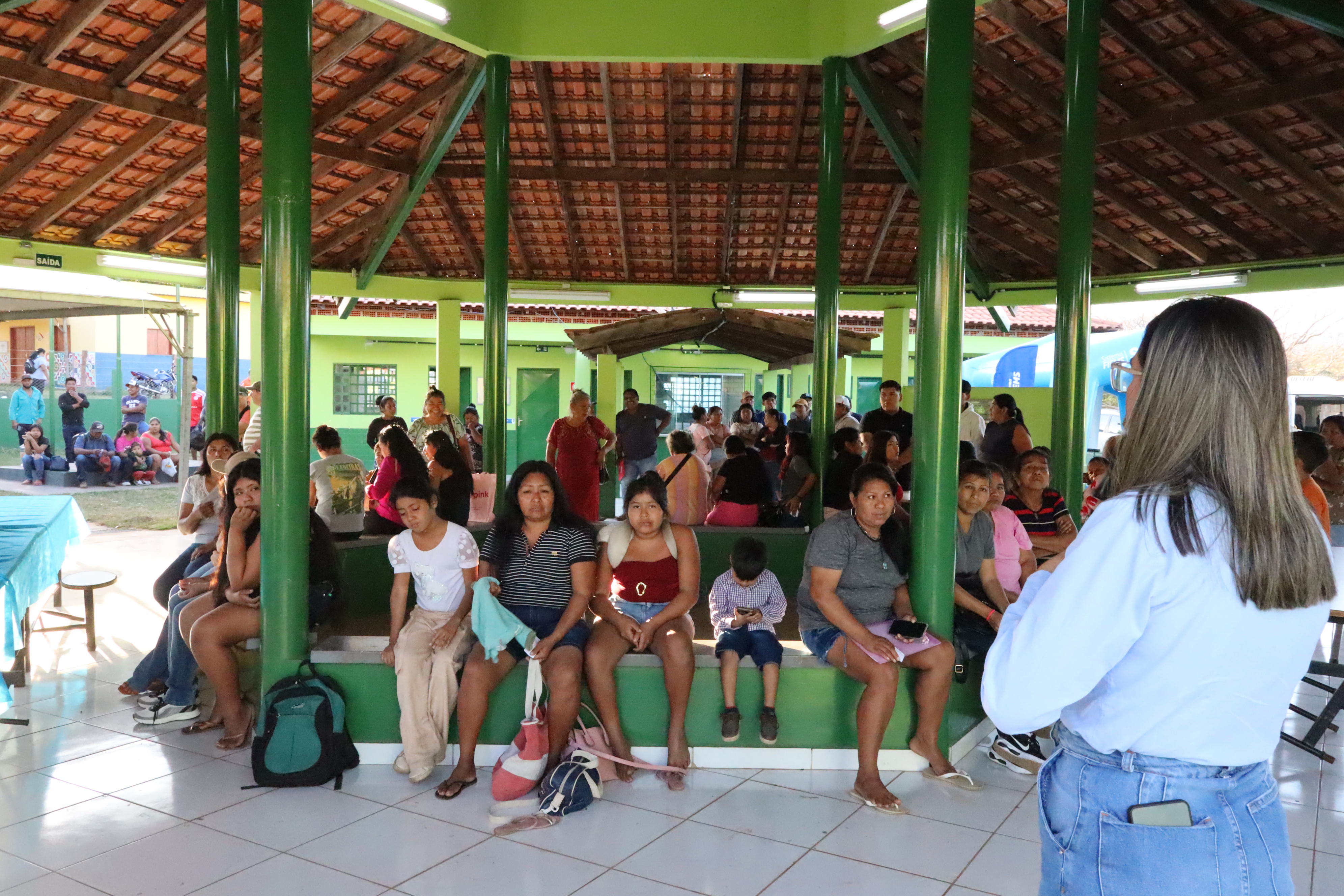 Aldeia Alves de Barros recebe o Programa MS em Ação: Segurança e Cidadania com presença de autoridades e serviços essenciais Aldeia Alves de Barros recebe o Programa MS em Ação: Segurança e Cidadania com presença de autoridades e serviços essenciais