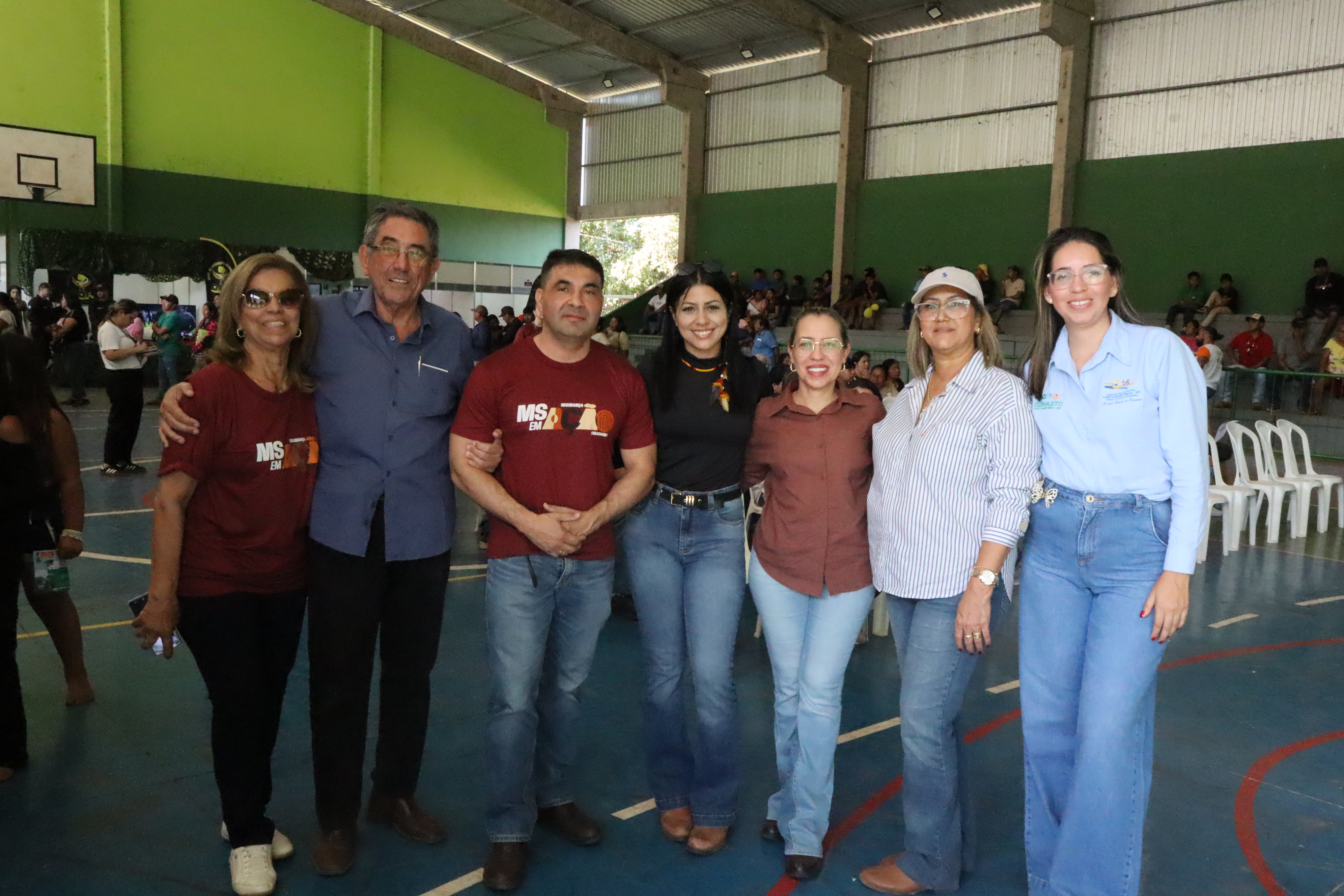 Aldeia Alves de Barros recebe o Programa MS em Ação: Segurança e Cidadania com presença de autoridades e serviços essenciais Aldeia Alves de Barros recebe o Programa MS em Ação: Segurança e Cidadania com presença de autoridades e serviços essenciais