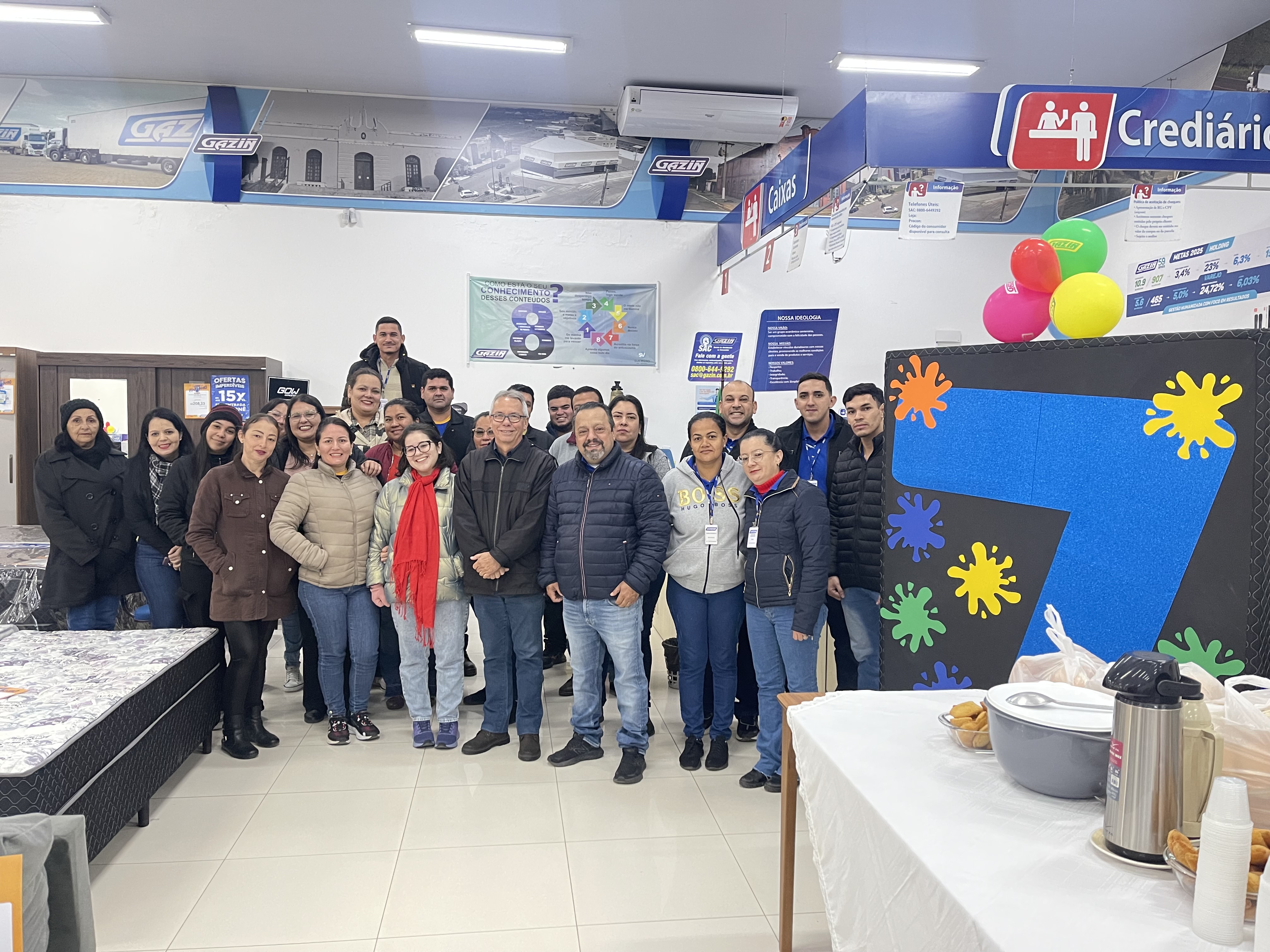 Gazin de Porto Murtinho lança campanha “Pintando o 7” em apoio à APAE e reforça compromisso com a responsabilidade social Gazin de Porto Murtinho lança campanha “Pintando o 7” em apoio à APAE e reforça compromisso com a responsabilidade social