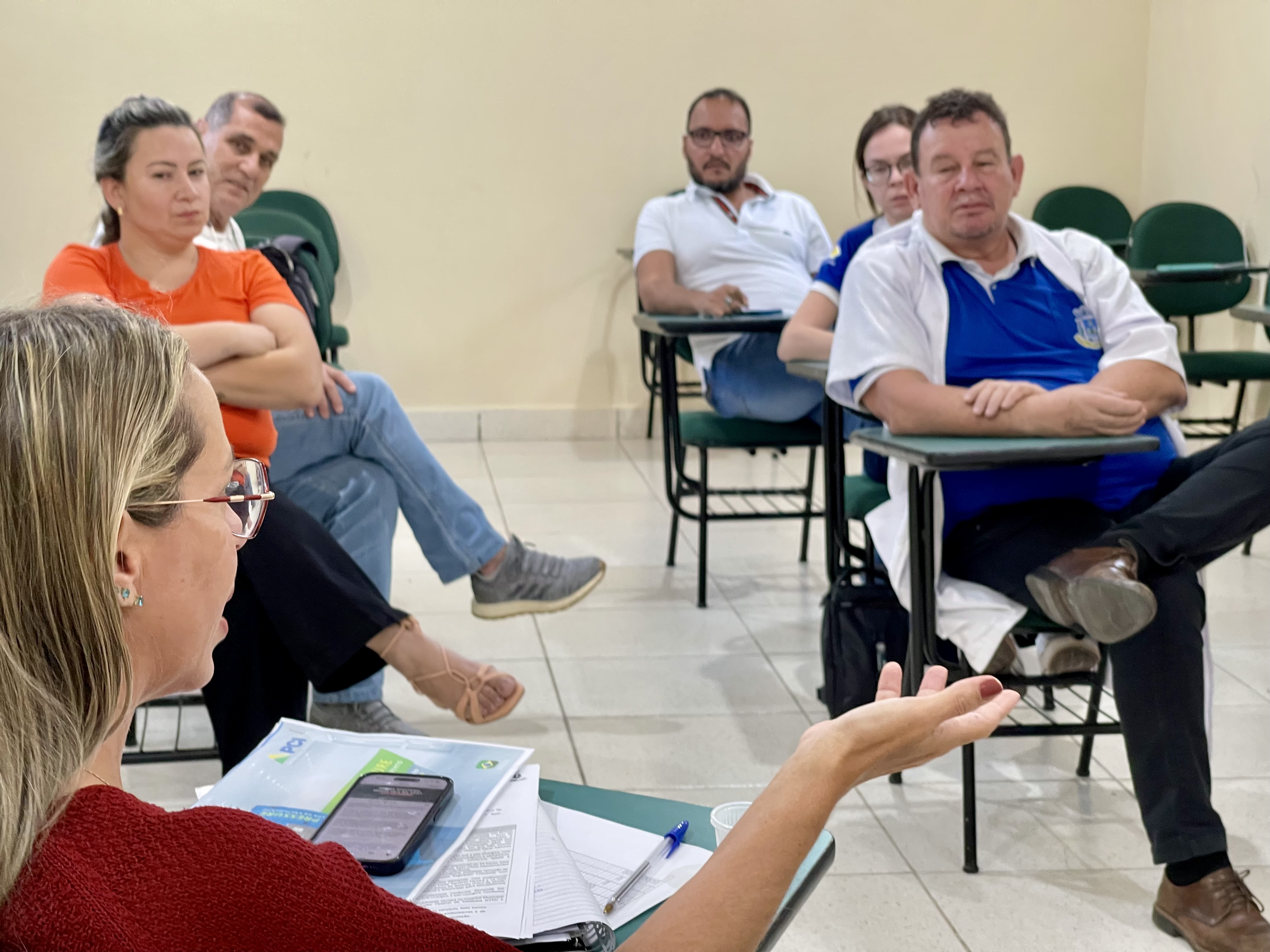 Prefeito Nelson Cintra se reúne com médicos da rede municipal para alinhamento estratégico da saúde Prefeito Nelson Cintra se reúne com médicos da rede municipal para alinhamento estratégico da saúde