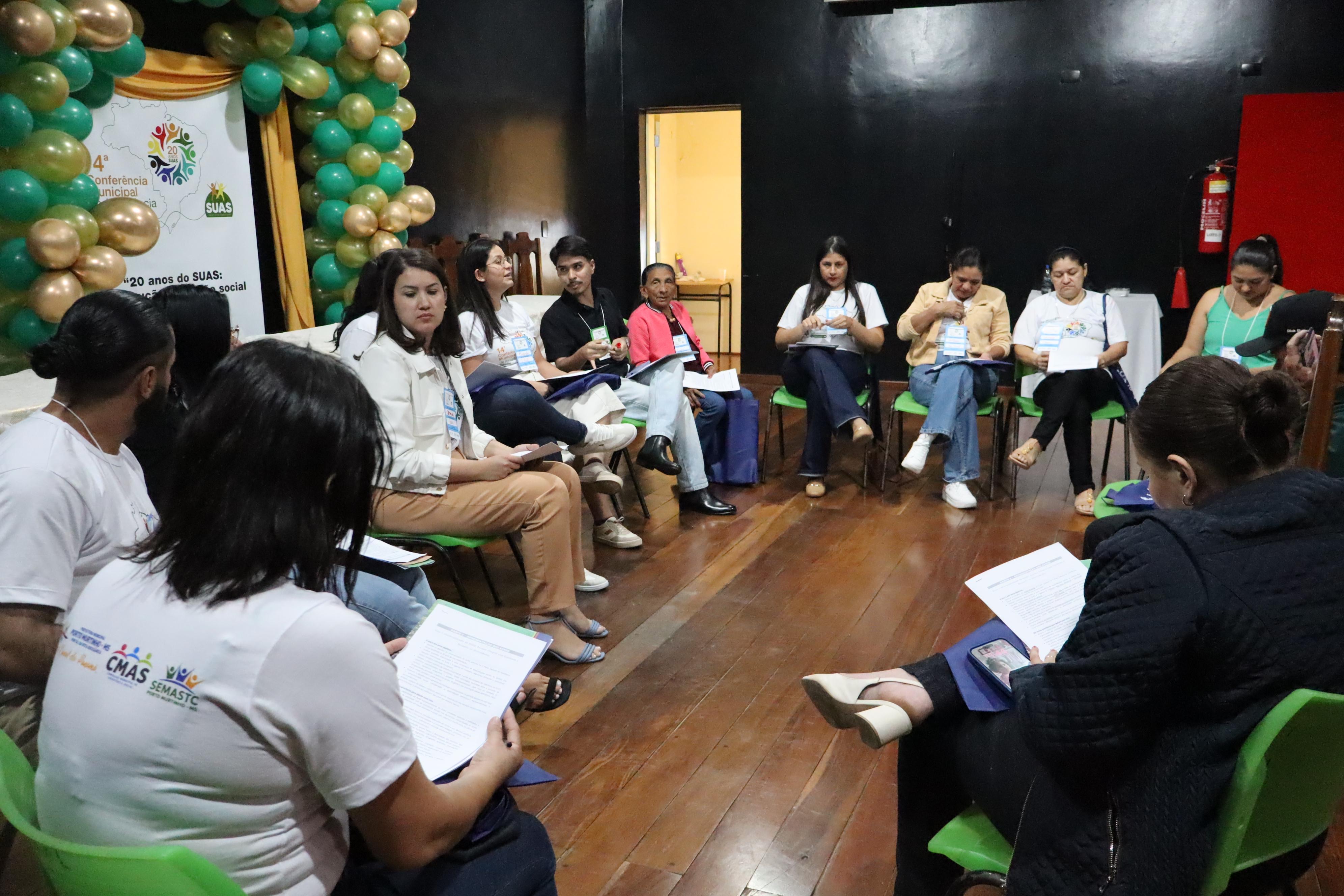 Porto Murtinho realiza a 14ª Conferência Municipal de Assistência Social com ampla participação da sociedade