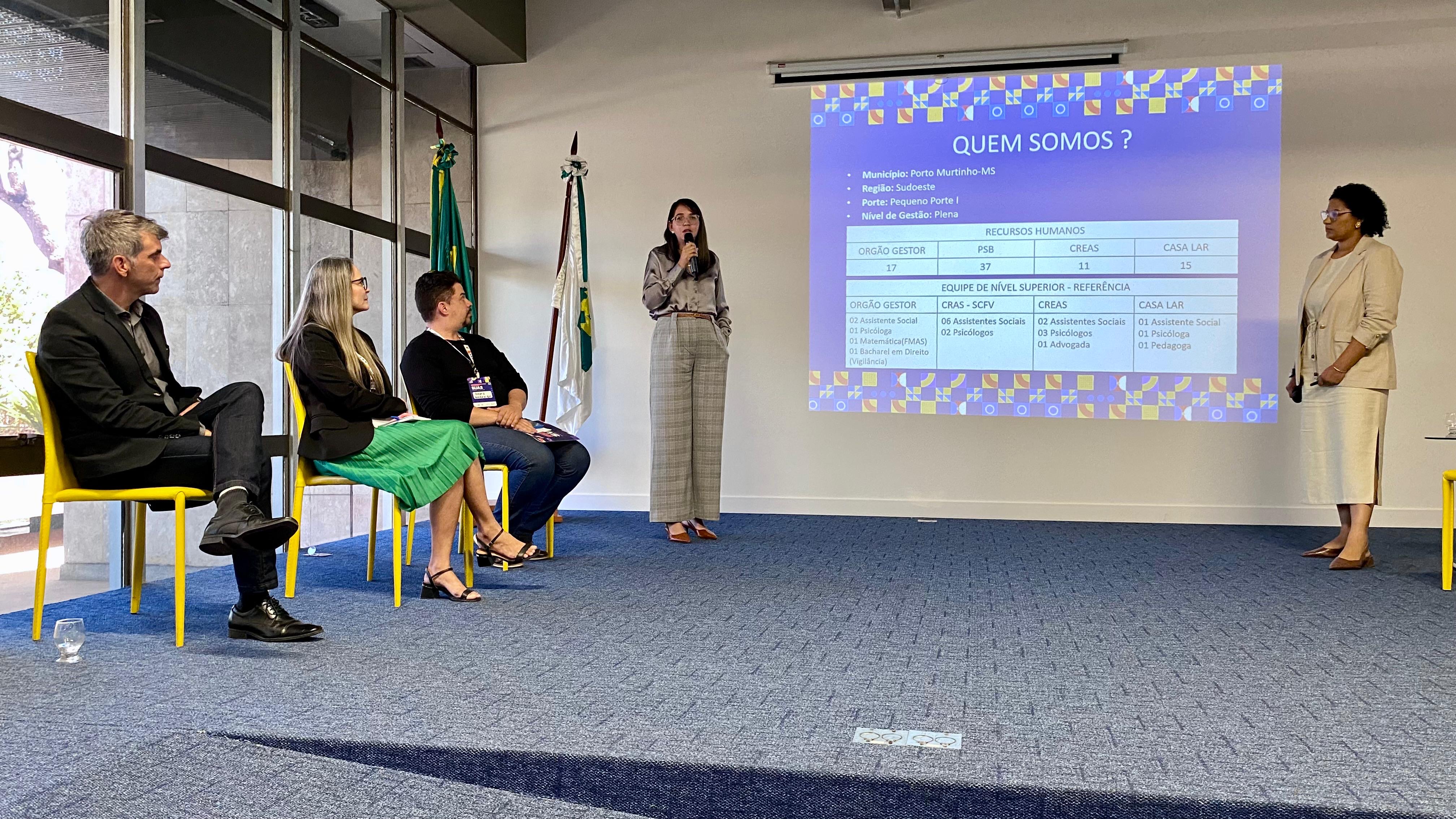 Porto Murtinho participa do I Encontro Regional de Gestão do Trabalho e Educação Permanente do SUAS da Região Centro-Oeste, realizado em Brasília. Porto Murtinho participa do I Encontro Regional de Gestão do Trabalho e Educação Permanente do SUAS da Região Centro-Oeste, realizado em Brasília.