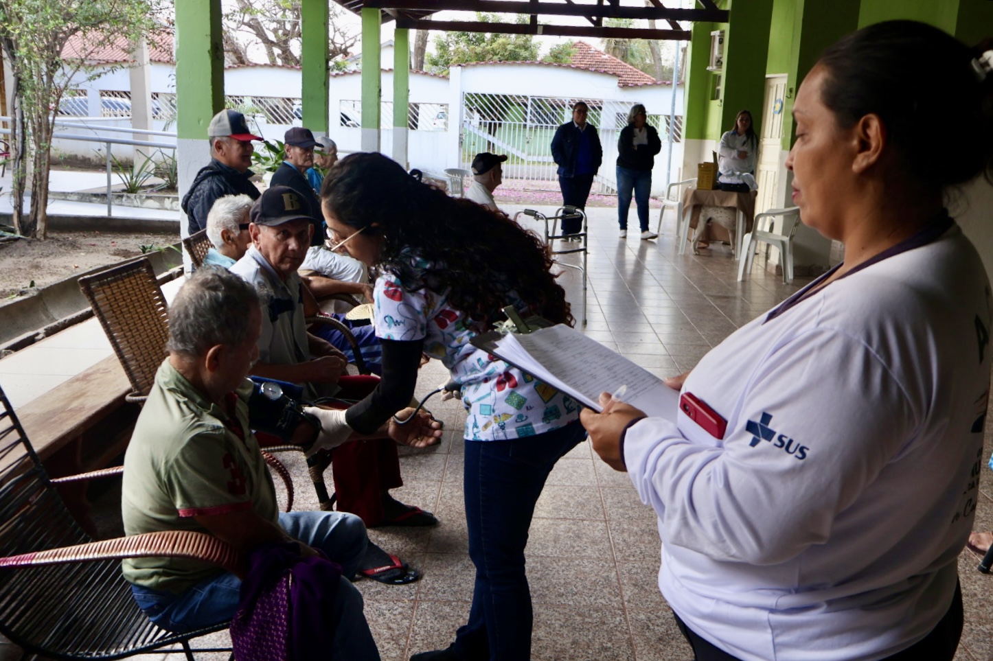 Ação Saúde do Idoso leva cuidados de saúde e bem-estar ao Lar dos Idosos São Vicente de Paula Ação Saúde do Idoso leva cuidados de saúde e bem-estar ao Lar dos Idosos São Vicente de Paula