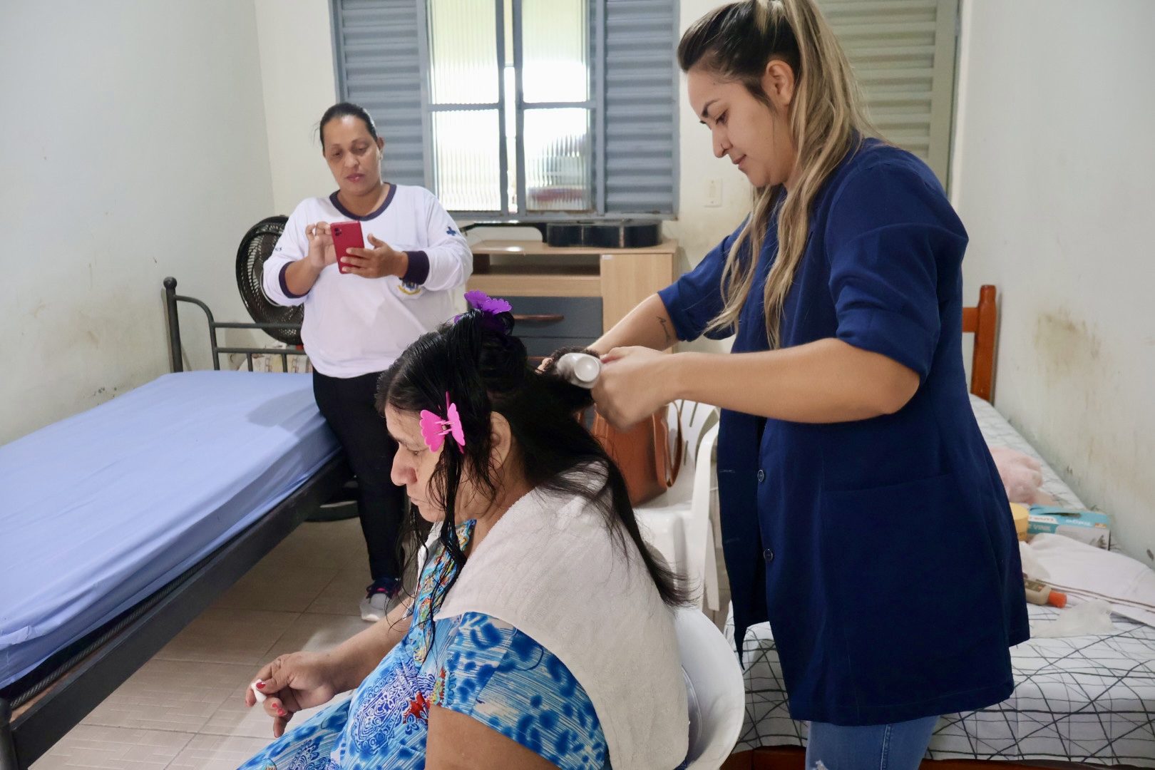 Ação Saúde do Idoso leva cuidados de saúde e bem-estar ao Lar dos Idosos São Vicente de Paula Ação Saúde do Idoso leva cuidados de saúde e bem-estar ao Lar dos Idosos São Vicente de Paula