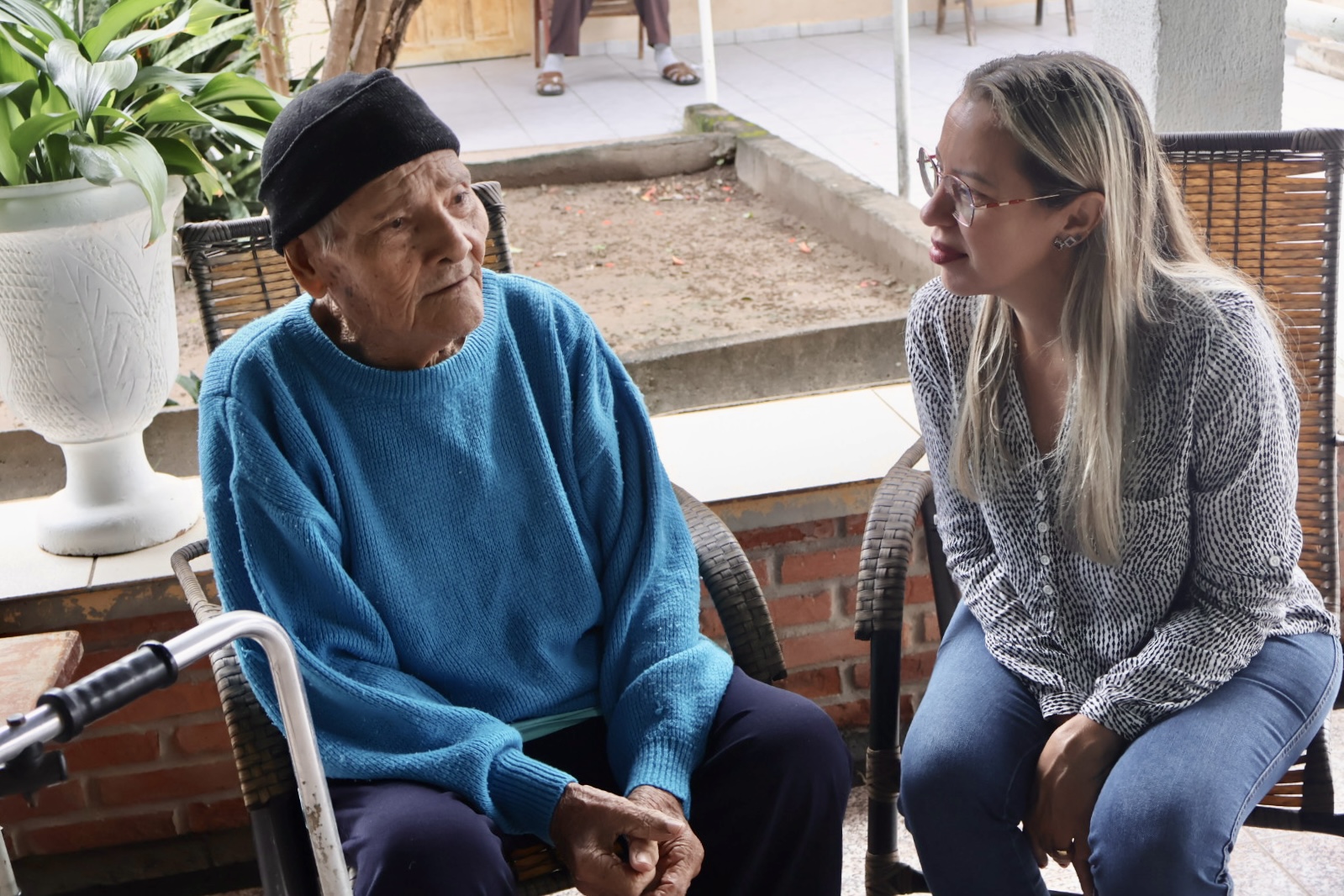 Ação Saúde do Idoso leva cuidados de saúde e bem-estar ao Lar dos Idosos São Vicente de Paula Ação Saúde do Idoso leva cuidados de saúde e bem-estar ao Lar dos Idosos São Vicente de Paula