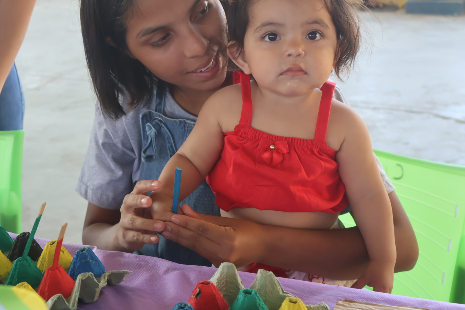 Dia do Brincar reúne crianças e famílias em ação do Programa Criança Feliz em Porto Murtinho