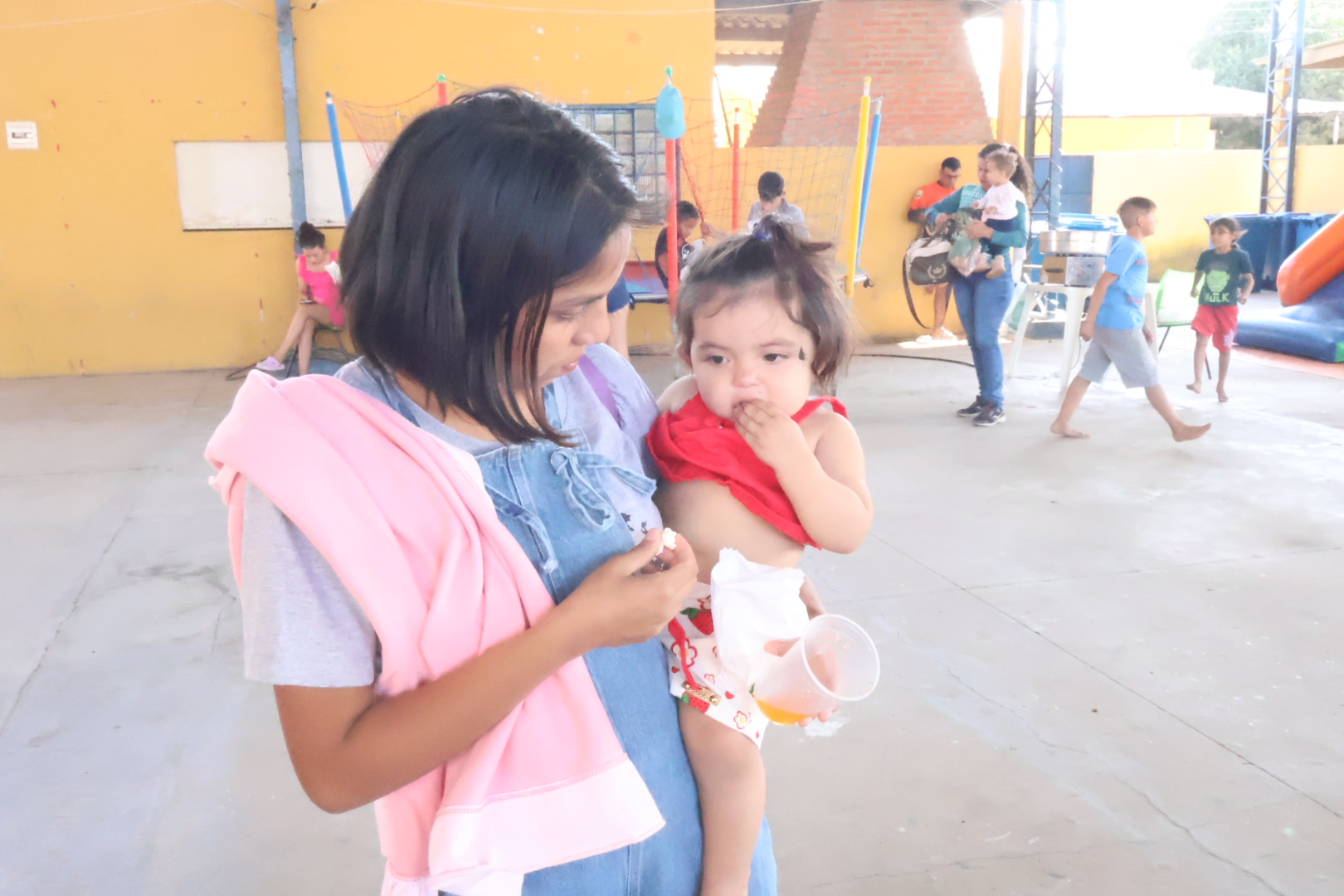 Dia do Brincar reúne crianças e famílias em ação do Programa Criança Feliz em Porto Murtinho