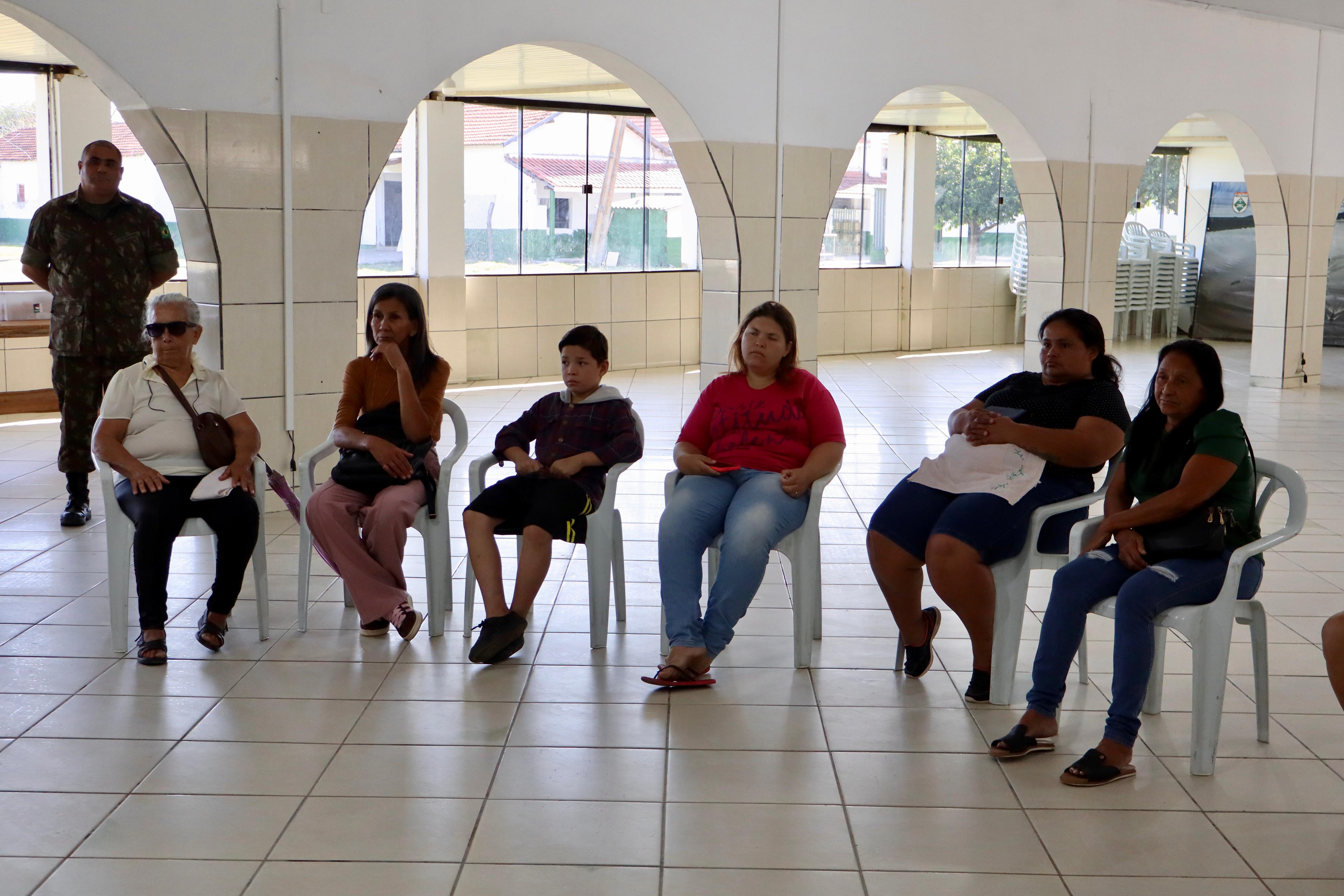 Grupo PAIF realiza visita institucional à 2ª Cia Fron, em Porto Murtinho-MS
