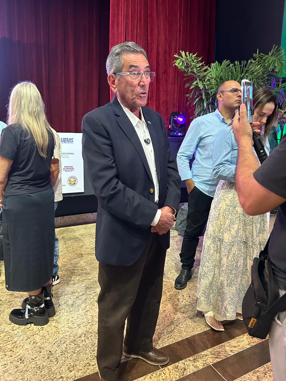 Prefeito Nelson Cintra participa do Ponta Agrotec 2025 em Ponta Porã e apresenta a Rota Bioceânica aos visitantes