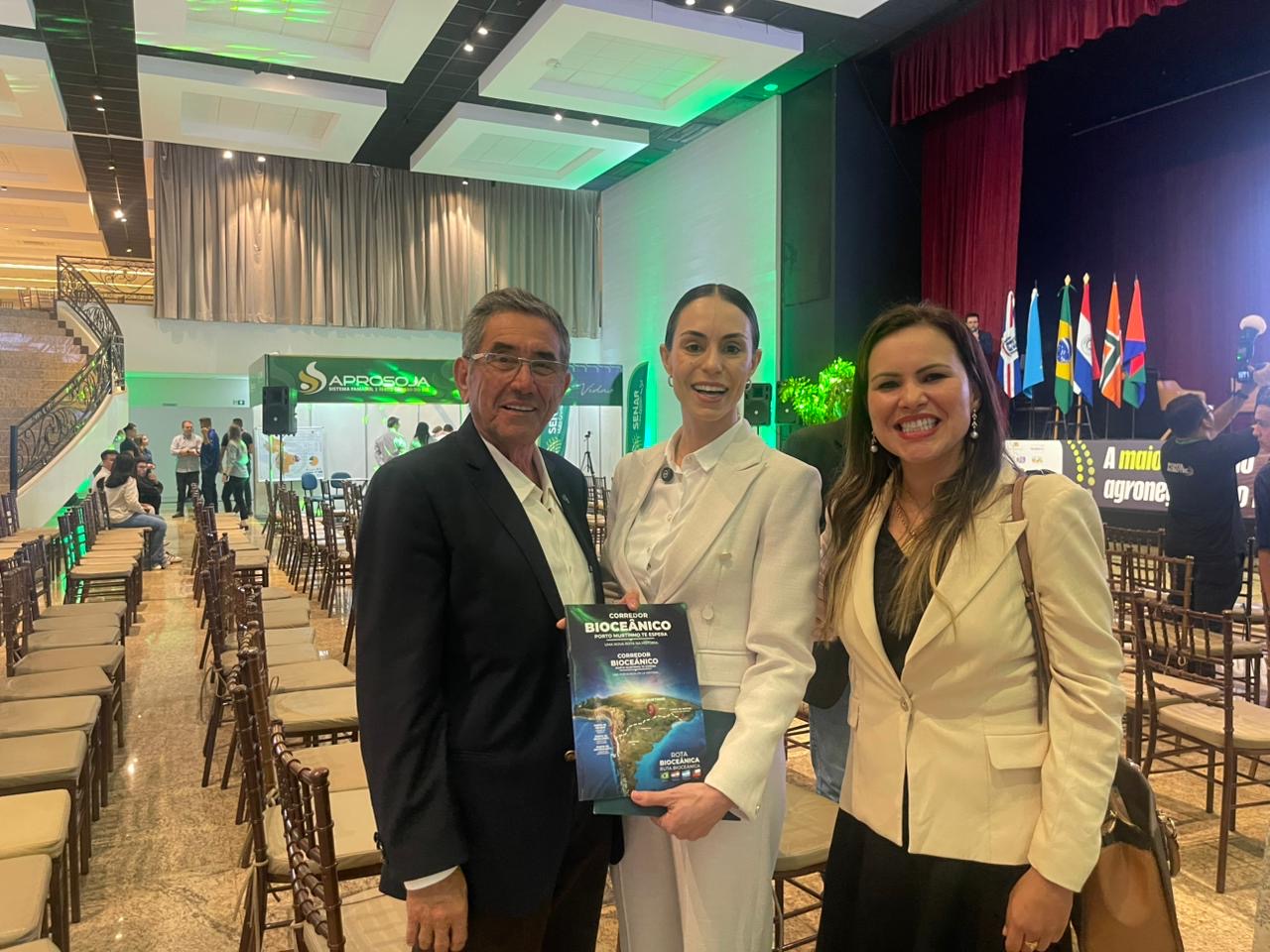 Prefeito Nelson Cintra participa do Ponta Agrotec 2025 em Ponta Porã e apresenta a Rota Bioceânica aos visitantes