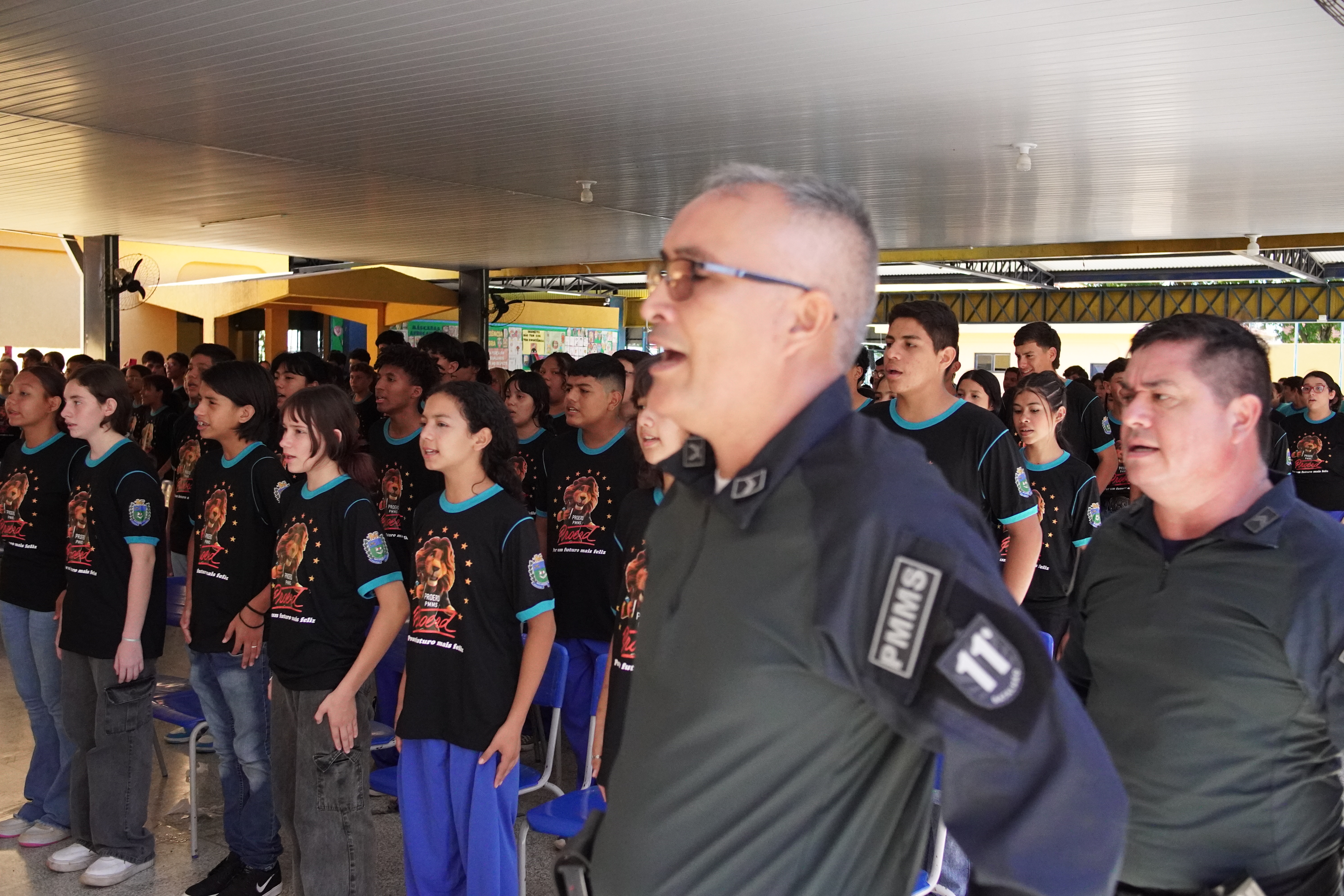 PORTO MURTINHO REALIZA FORMATURA DO PROERD 2025 NA ESCOLA MUNICIPAL CÍVICO-MILITAR CLÁUDIO DE OLIVEIRA PORTO MURTINHO REALIZA FORMATURA DO PROERD 2025 NA ESCOLA MUNICIPAL CÍVICO-MILITAR CLÁUDIO DE OLIVEIRA