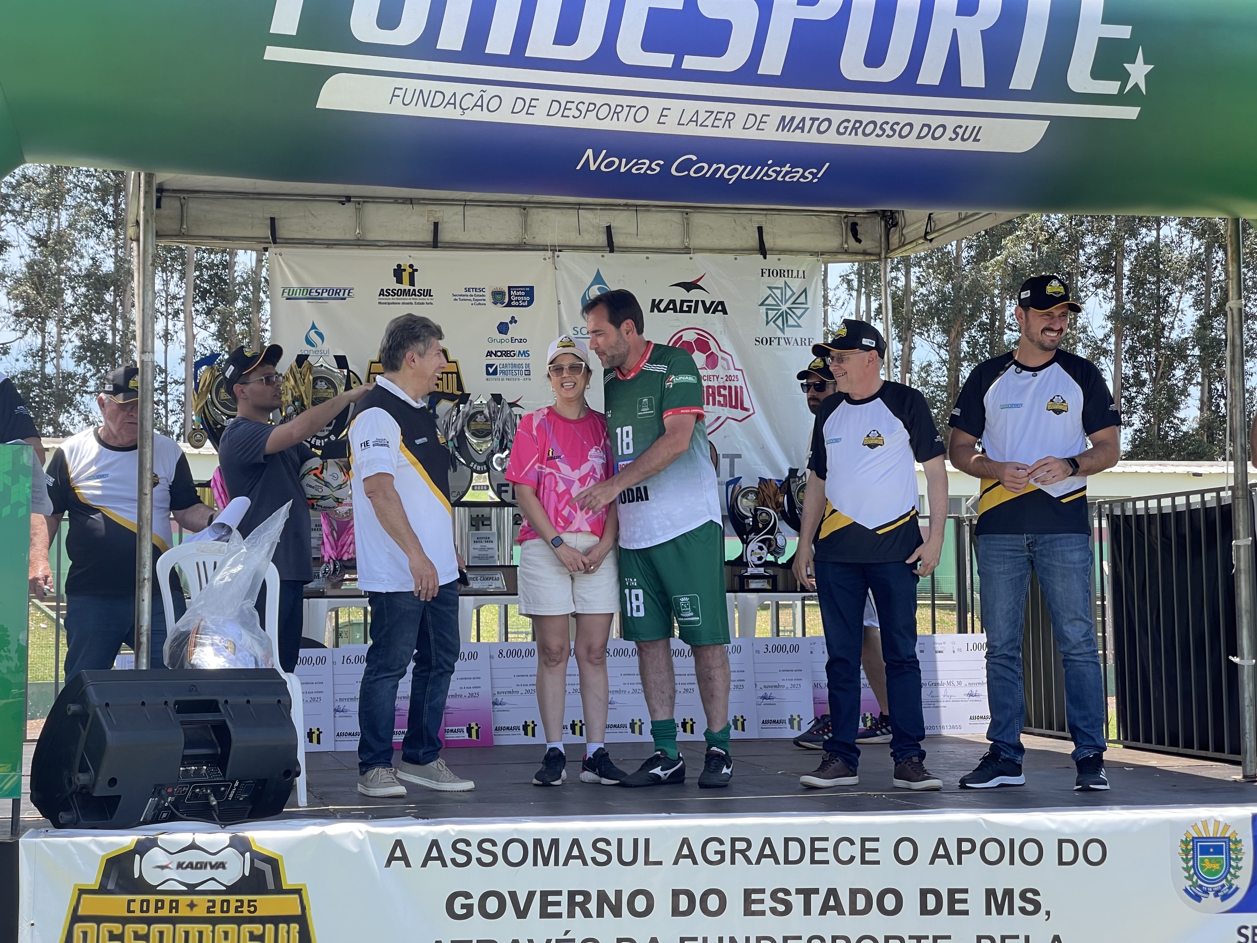 Porto Murtinho conquista o 3º lugar na 21ª Copa Assomasul 2025