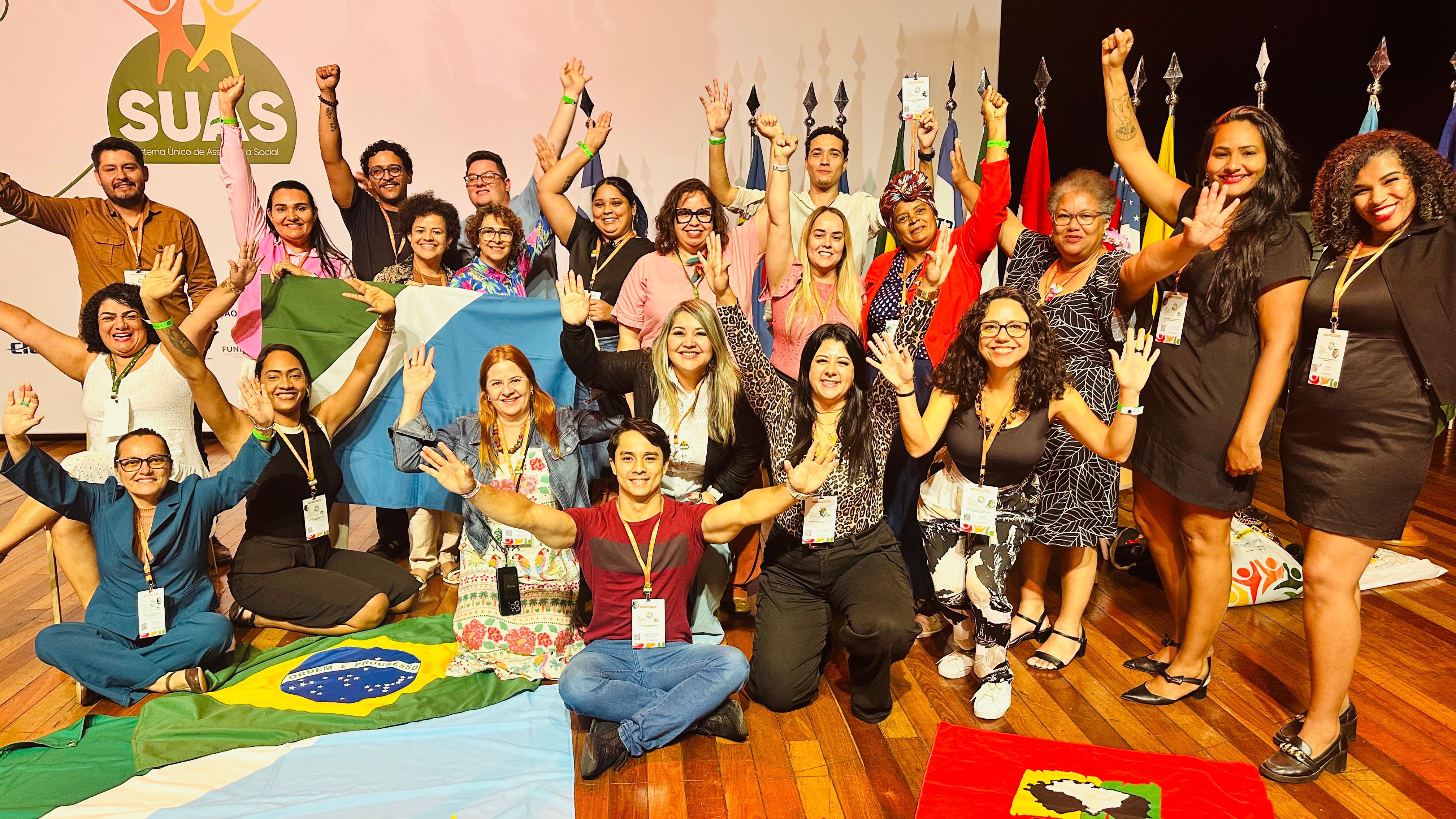 orto Murtinho marca presença na 14ª Conferência Nacional de Assistência Social, em Brasília-DF orto Murtinho marca presença na 14ª Conferência Nacional de Assistência Social, em Brasília-DF