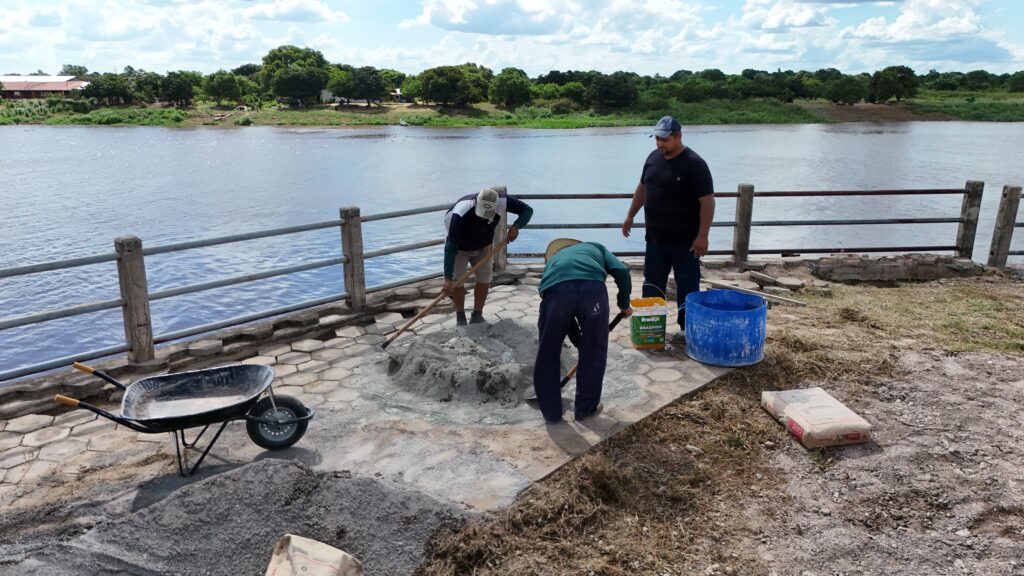Obra na Orla do rio Paraguai vai fortalecer sistema de drenagem e garantir irrigação de toda a área do dique Obra na Orla do rio Paraguai vai fortalecer sistema de drenagem e garantir irrigação de toda a área do dique