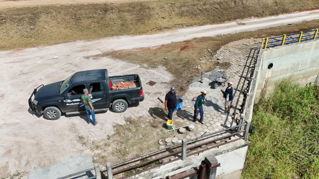 Obra na Orla do rio Paraguai vai fortalecer sistema de drenagem e garantir irrigação de toda a área do dique Obra na Orla do rio Paraguai vai fortalecer sistema de drenagem e garantir irrigação de toda a área do dique