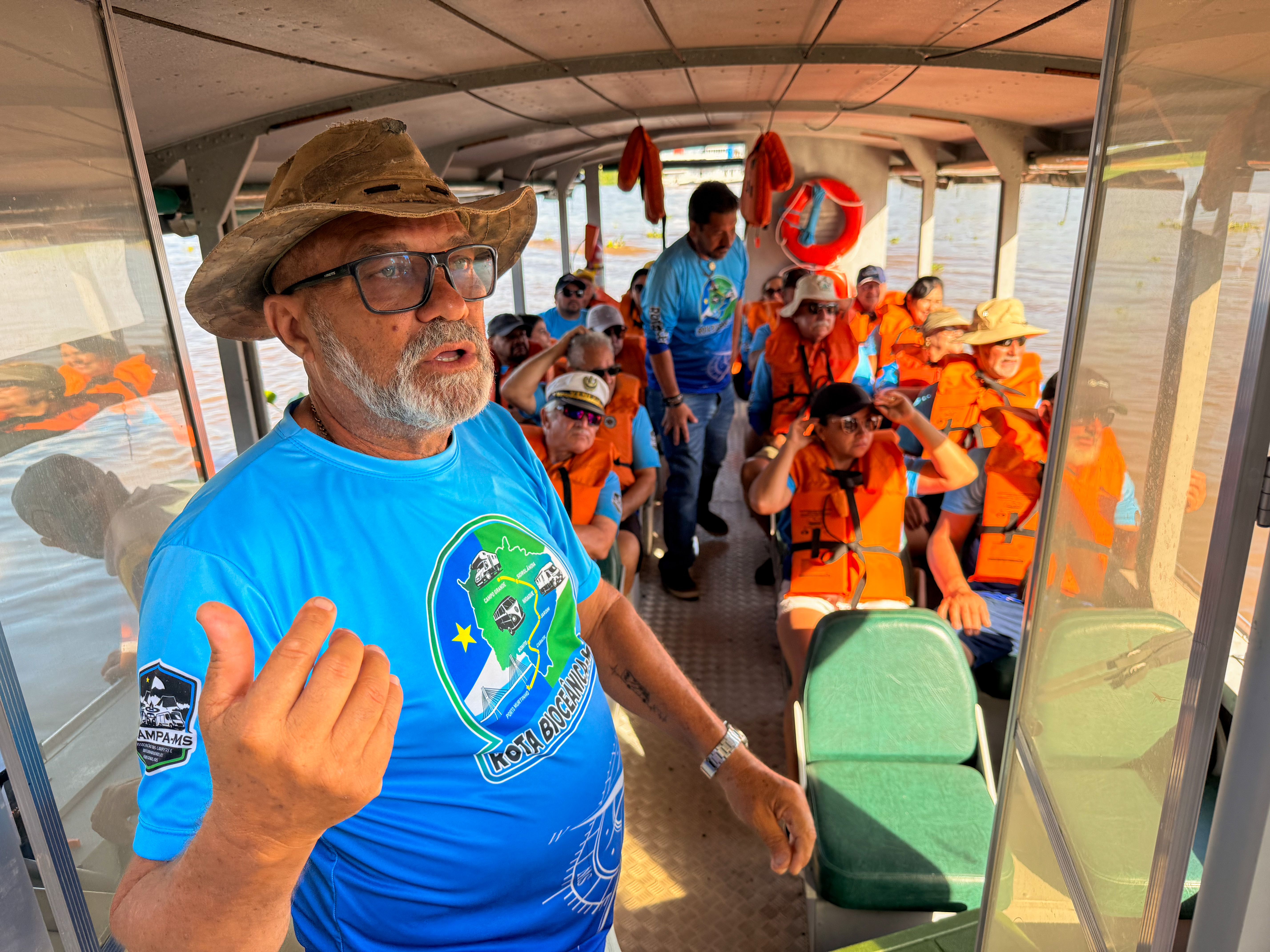 Porto Murtinho encerra roteiro estadual de grupo de motorhomes com programação especial Porto Murtinho encerra roteiro estadual de grupo de motorhomes com programação especial