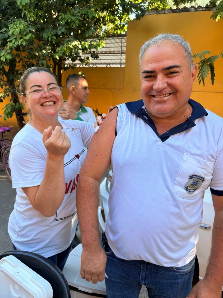 Campanha de vacinação contra a dengue imuniza agentes de saúde e vigilância sanitária em Porto Murtinho