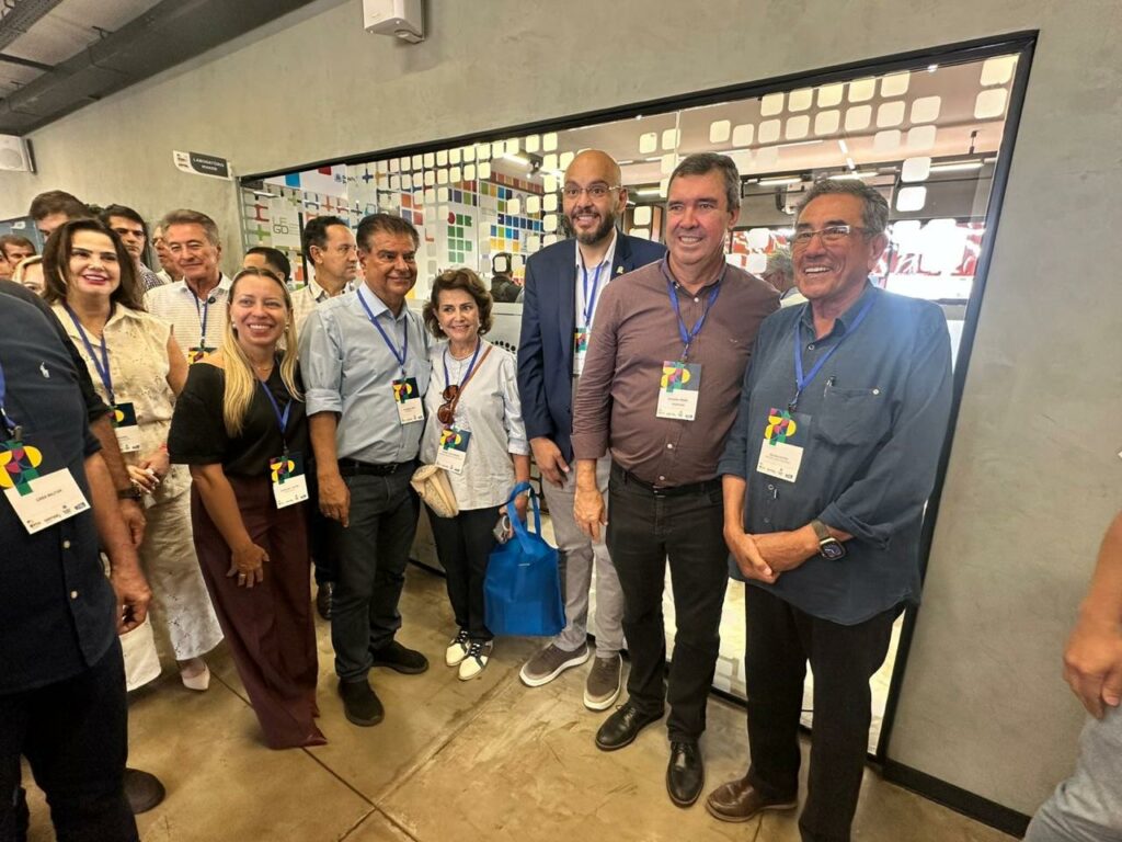 Prefeito Nelson Cintra e comitiva participam de visita técnica e inauguração do Parque Tecnológico Internacional de Ponta Porã