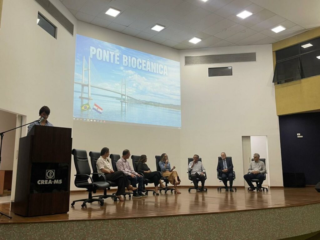 Prefeito Nelson Cintra participa de palestra técnica sobre a Ponte Bioceânica em Campo Grande