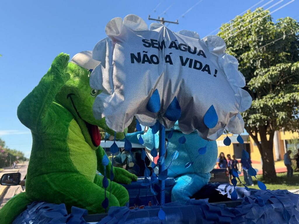 Caminhada escolar marca ação de conscientização pelo Dia Mundial da Água em Porto Murtinho Caminhada escolar marca ação de conscientização pelo Dia Mundial da Água em Porto Murtinho