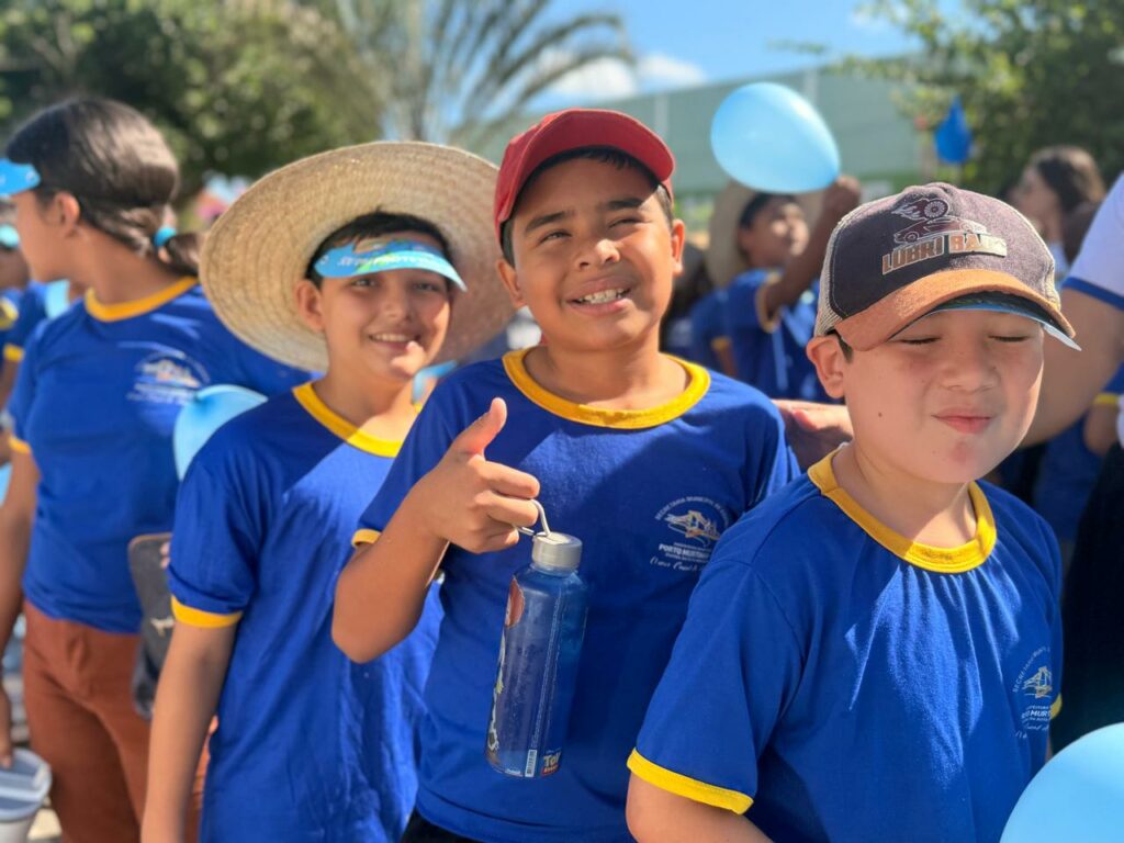 Caminhada escolar marca ação de conscientização pelo Dia Mundial da Água em Porto Murtinho Caminhada escolar marca ação de conscientização pelo Dia Mundial da Água em Porto Murtinho