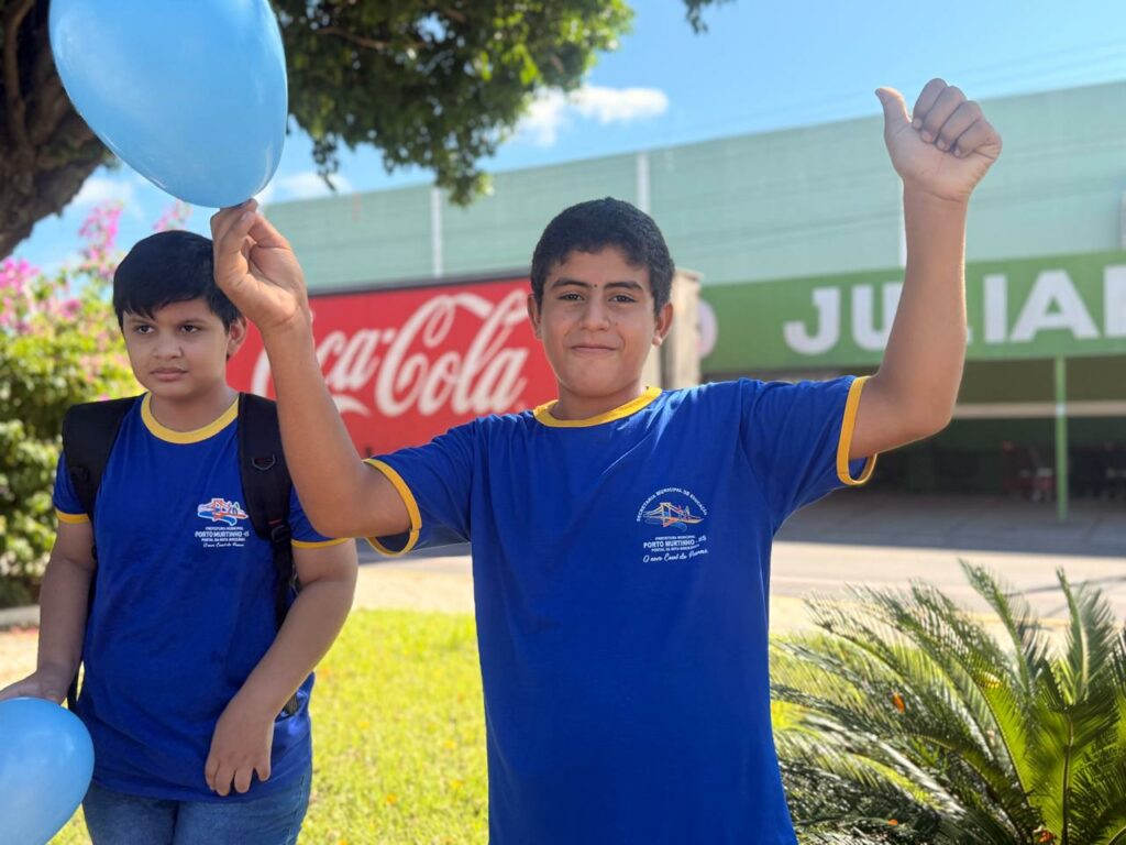 Caminhada escolar marca ação de conscientização pelo Dia Mundial da Água em Porto Murtinho Caminhada escolar marca ação de conscientização pelo Dia Mundial da Água em Porto Murtinho