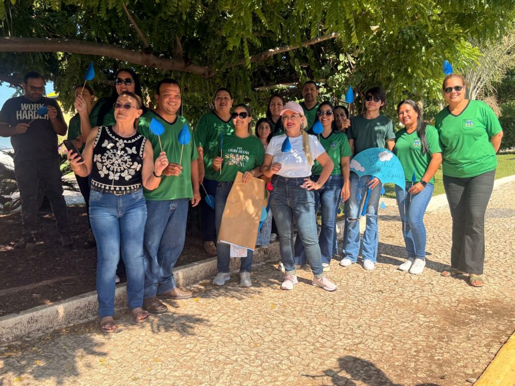 Caminhada escolar marca ação de conscientização pelo Dia Mundial da Água em Porto Murtinho Caminhada escolar marca ação de conscientização pelo Dia Mundial da Água em Porto Murtinho