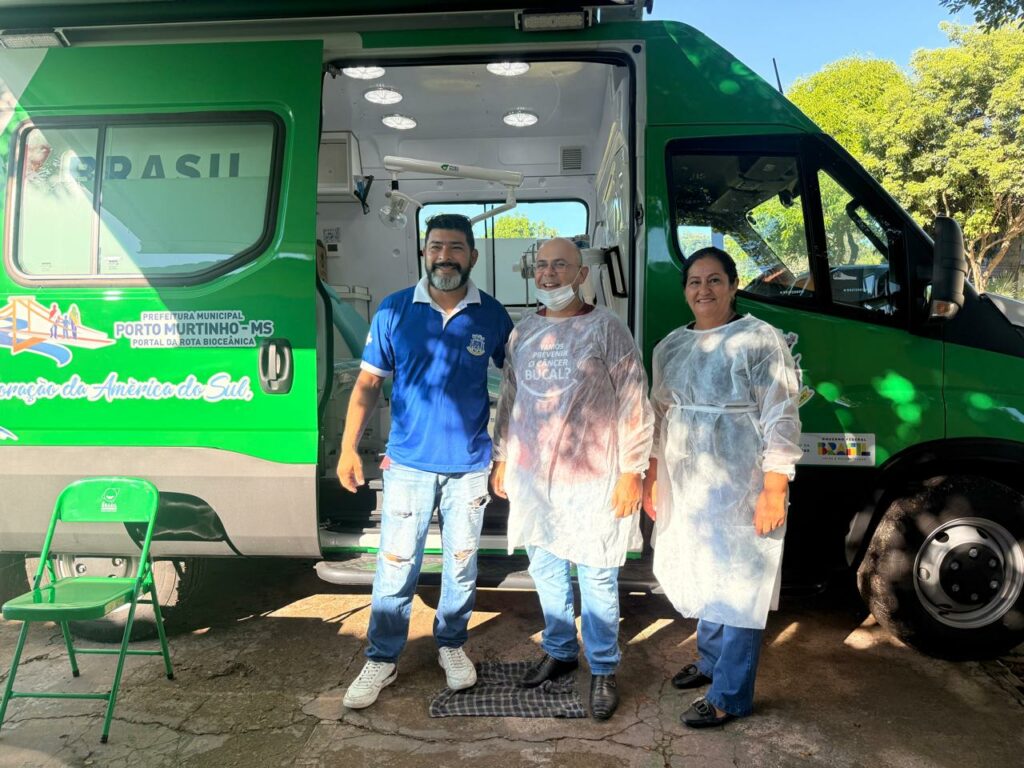 Prefeitura de Porto Murtinho apoia ação de saúde bucal em escola do município