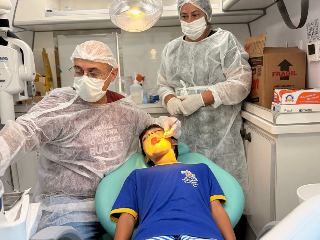 Prefeitura de Porto Murtinho apoia ação de saúde bucal em escola do município