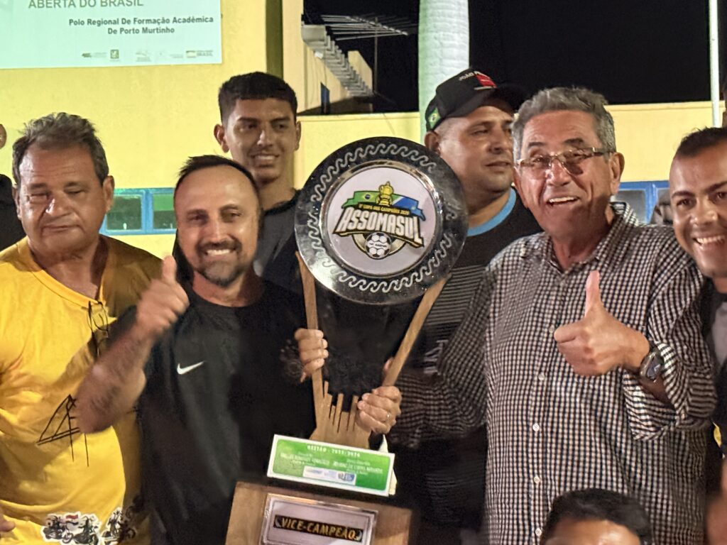 Com garra e talento, Porto Murtinho conquista o vice-campeonato da Assomasul Com garra e talento, Porto Murtinho conquista o vice-campeonato da Assomasul