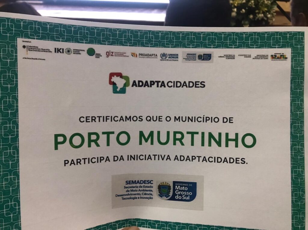 Porto Murtinho avança na construção de políticas de adaptação climática