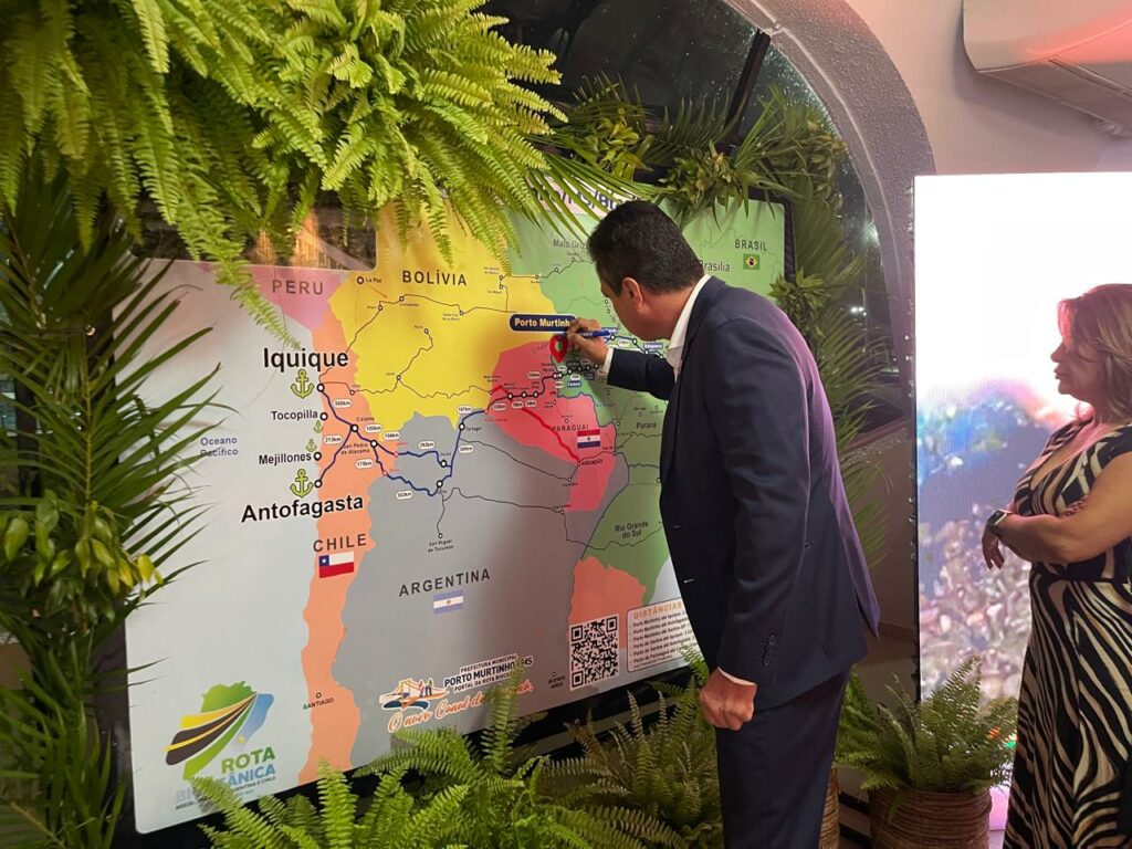Porto Murtinho ganha projeção internacional em Brasília durante Summit Bioceânica
